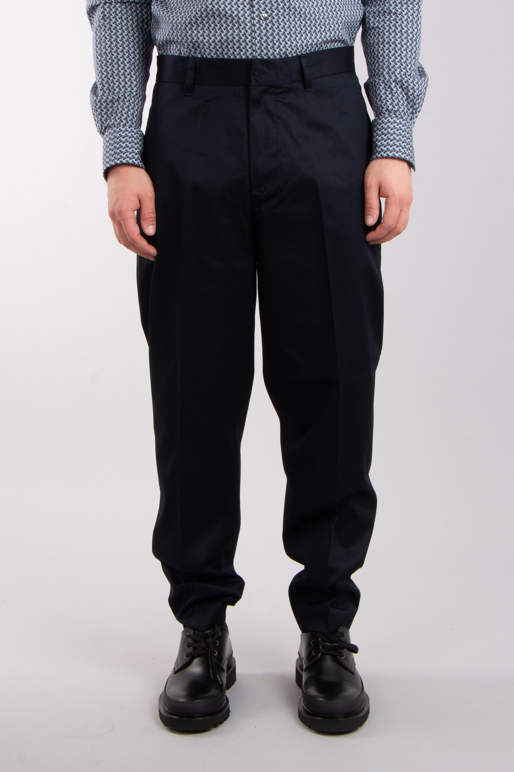 EMPORIO ARMANI Cotton Stretch Pants