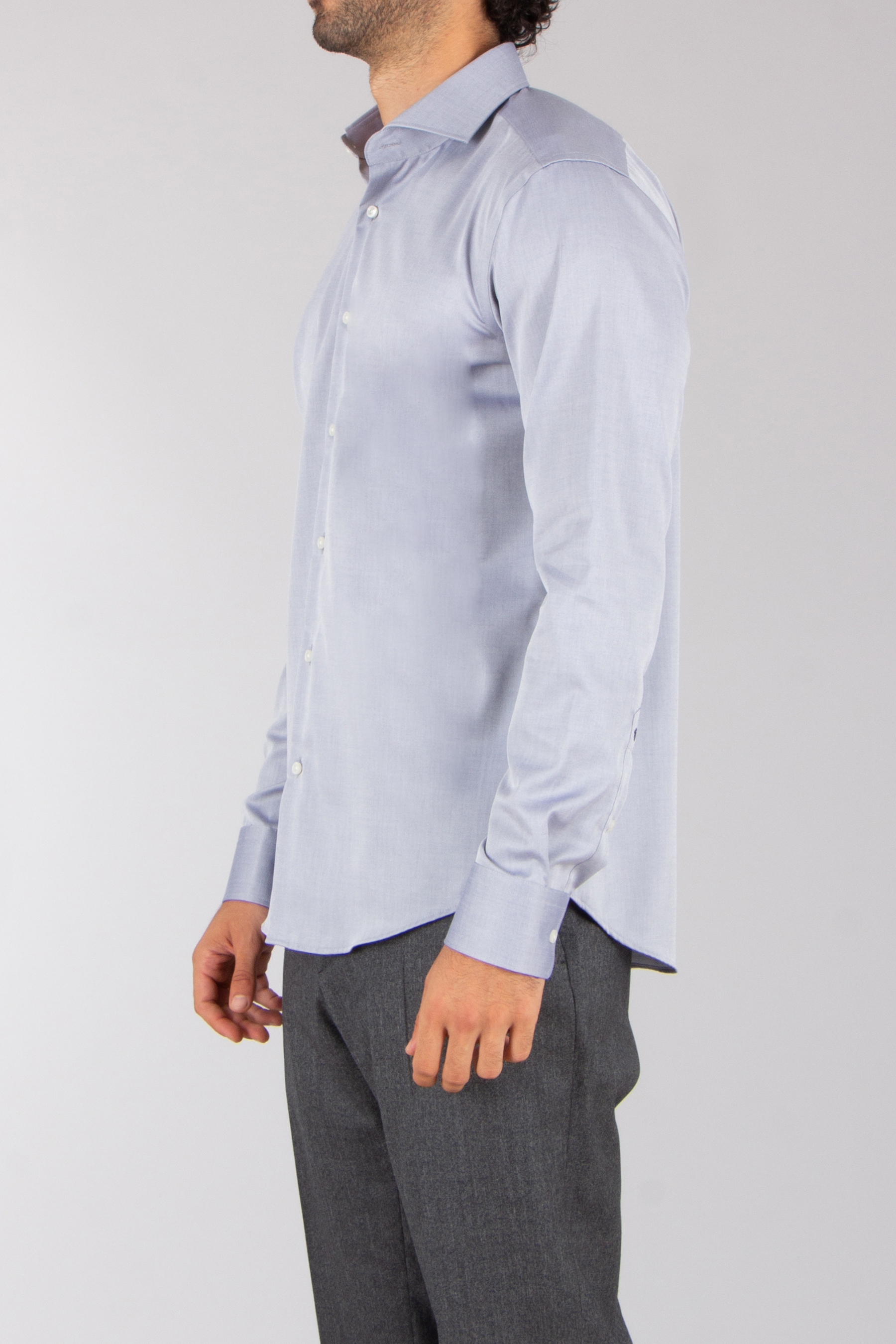 BOSS Regular Fit Cotton Twill Shirt H-Joe Hemd, Langarm, Ärmel, Kleid, Hemd, Hosen