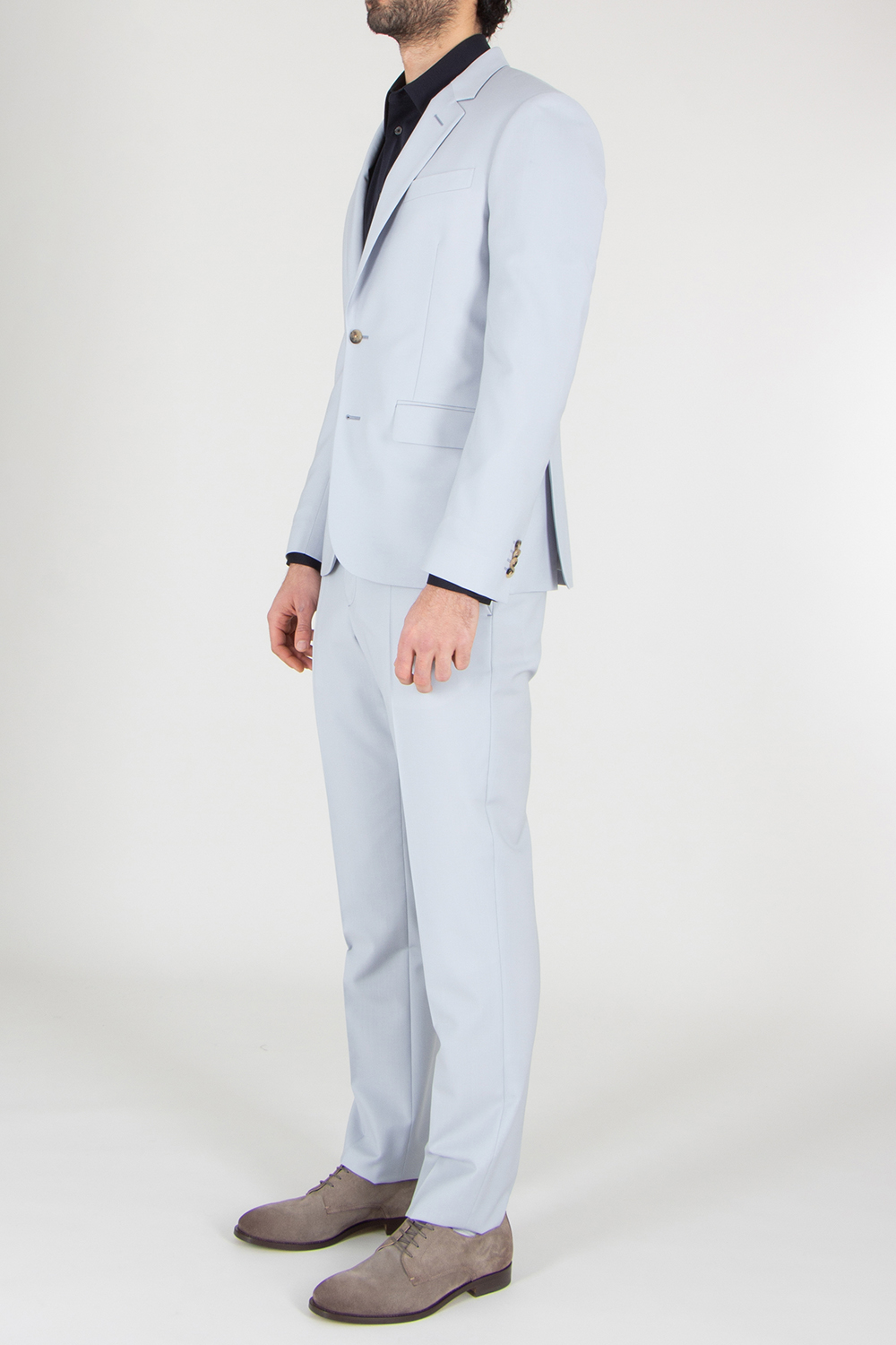 PAUL SMITH Tailored Fit Wool-Mohair Blend Suit