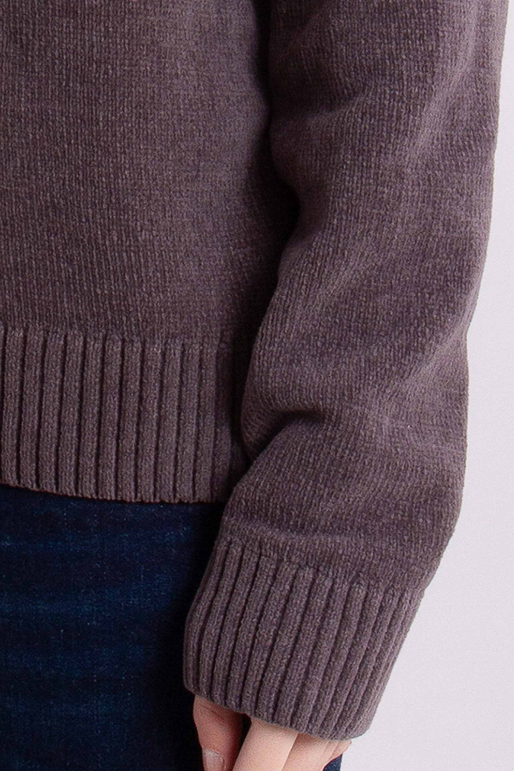 TRUSTED HANDWORK Cotton Chenille Knit Sweater Minnesota TRUSTED HANDWORK Cotton Chenille Knit Sweater Minnesota