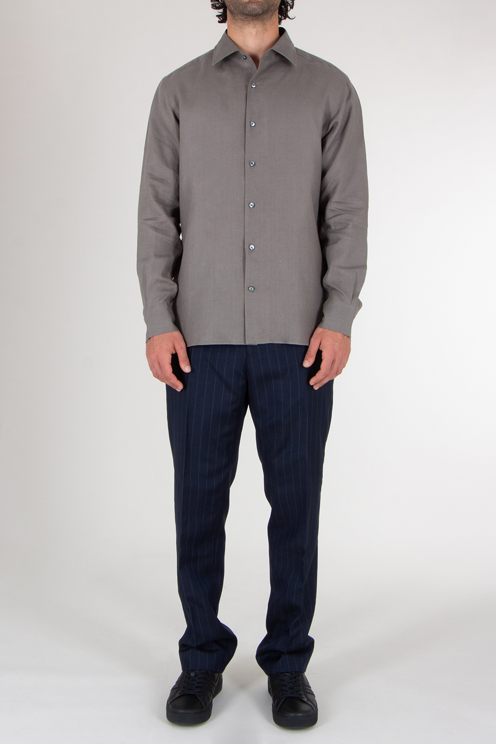 ZEGNA Regular Fit Oasi Lino Shirt