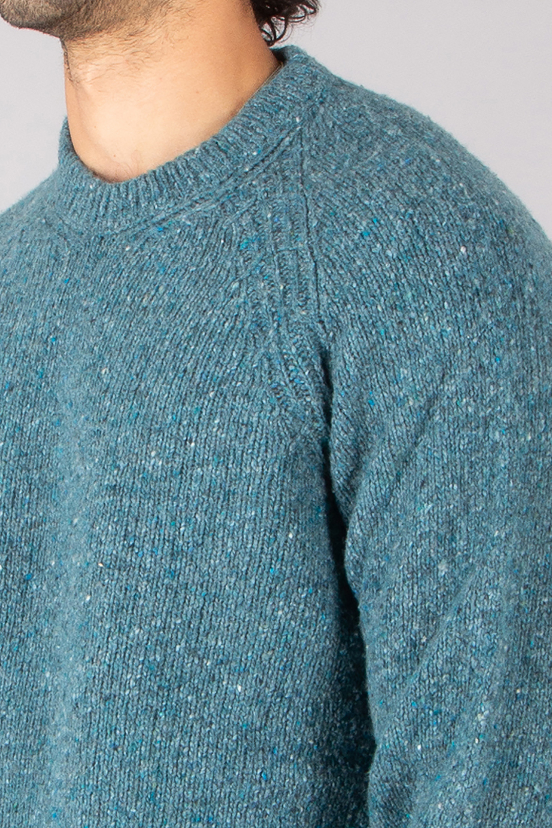 CANALI Regular Fit Wool Blend Crew Neck Sweater Bekleidung, Strickwaren, Pullover