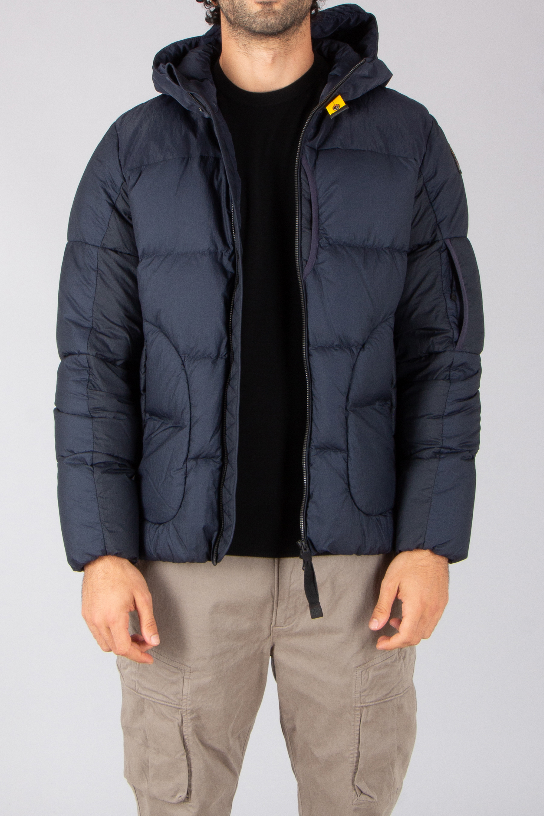 PARAJUMPERS Regular Fit Nylon Ripstop Hooded Down Jacket Sento Bekleidung, Mantel, Jacke