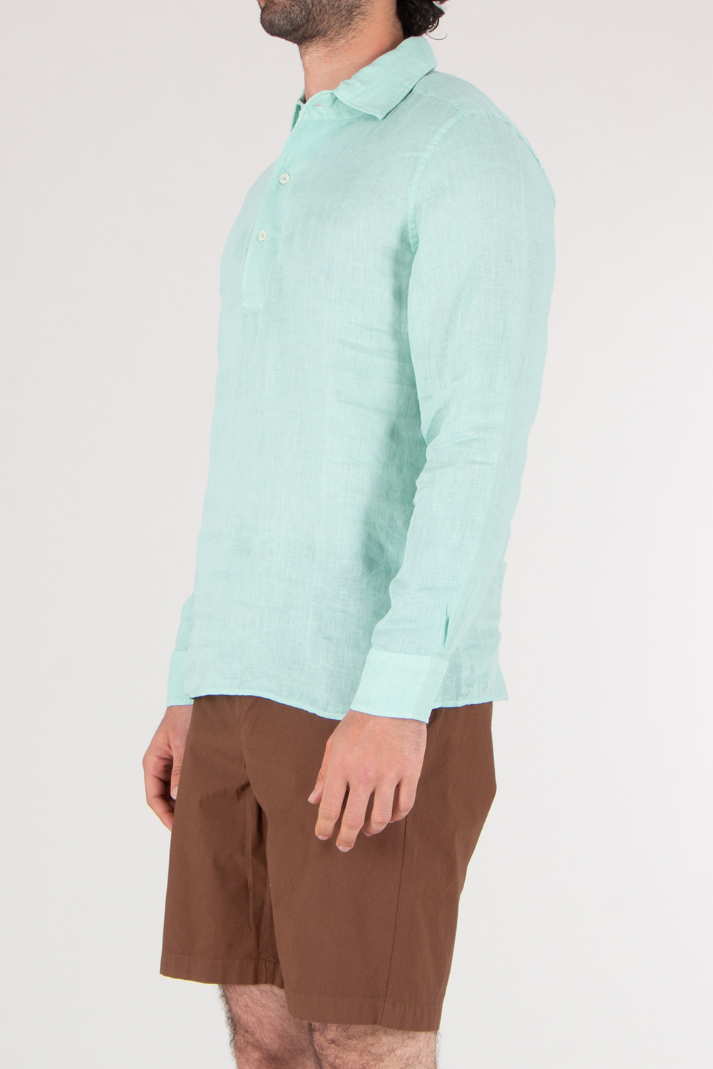 MC2 SAINT BARTH Casual Linen Tunic Shirt