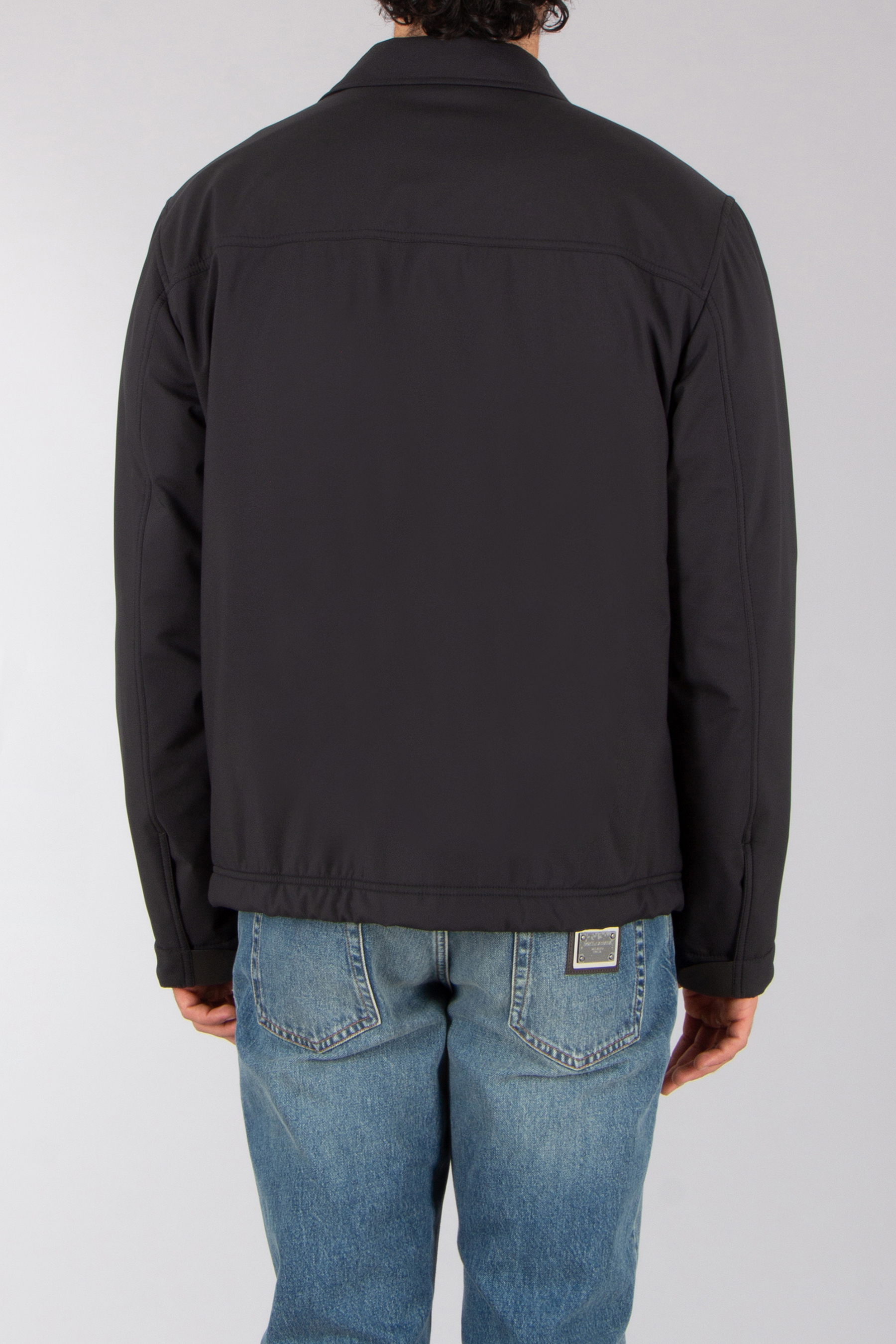 BRIONI Regular Fit Recycled Polyester Performa Blouson Mantel, Jacke, Langarm, Hosen, Jeans