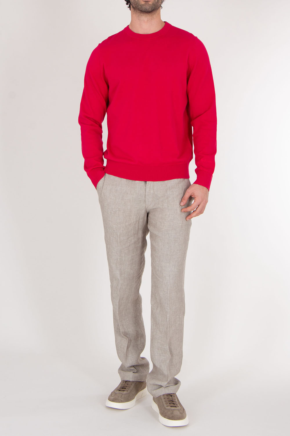 PAUL SMITH Organic Cotton Knit Sweater