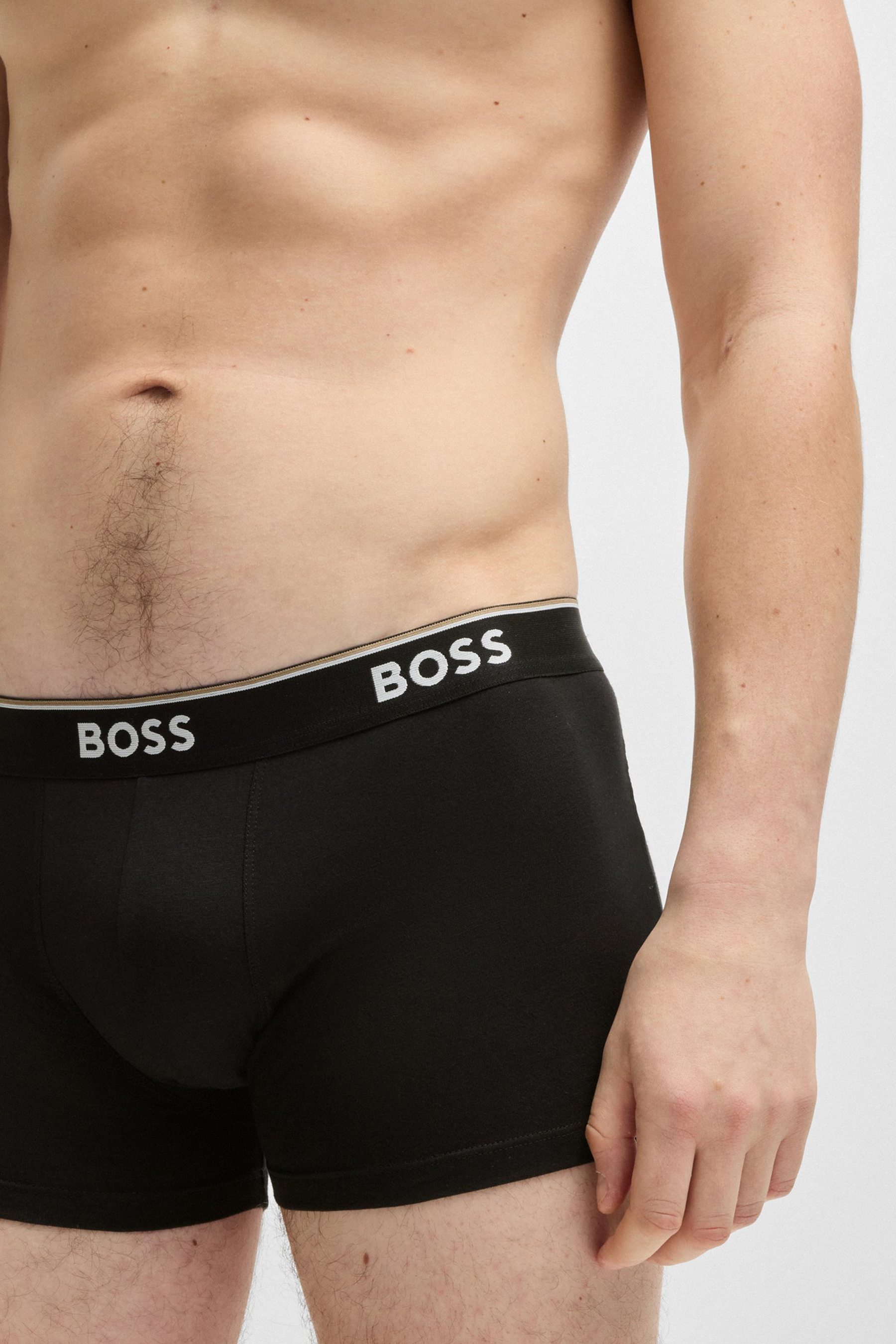 BOSS 3-Pack Cotton Stretch Trunks Power BOSS 3-Pack Cotton Stretch Trunks Power