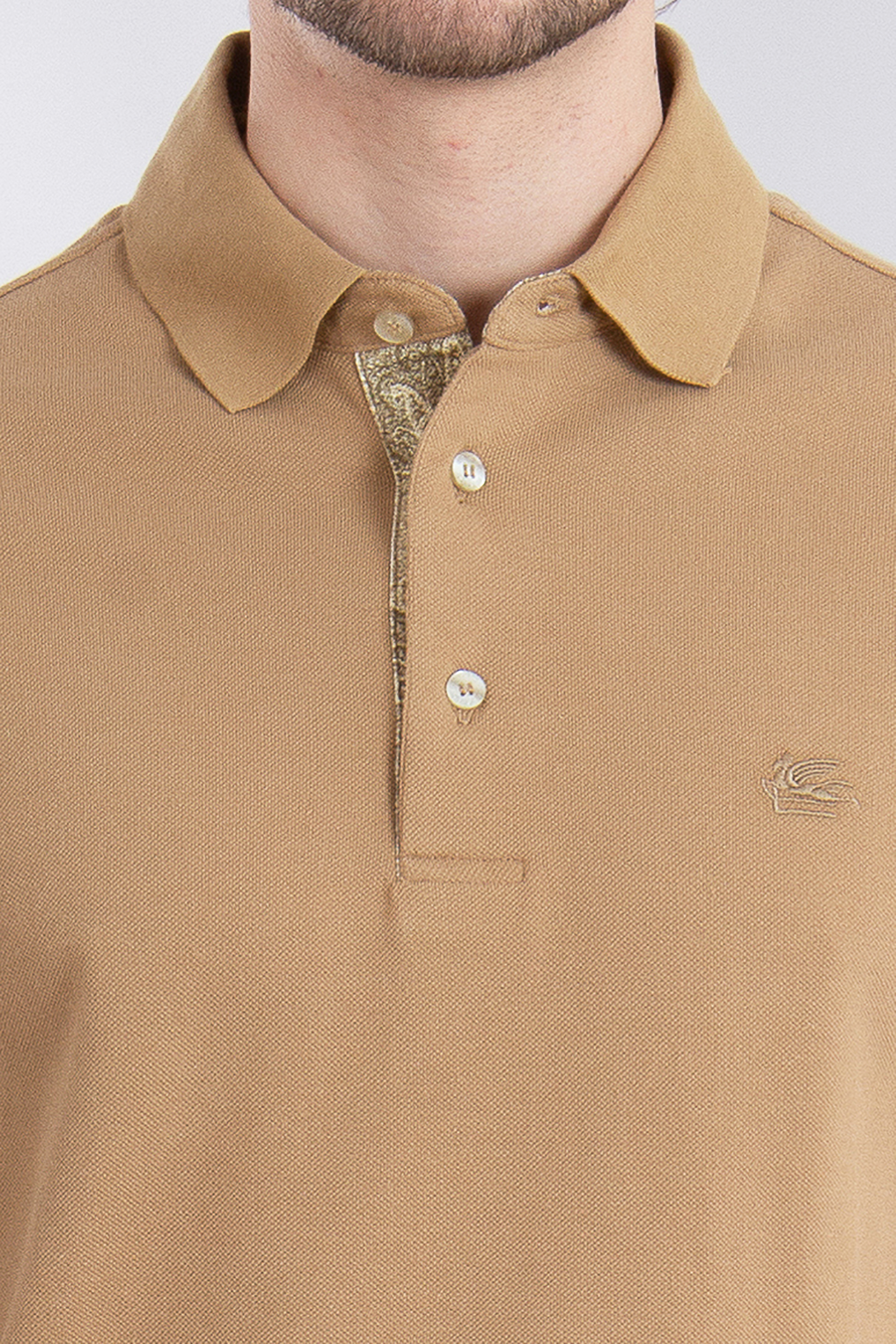 ETRO Embroidered Cotton Piqué Polo Shirt ETRO Embroidered Cotton Piqué Polo Shirt