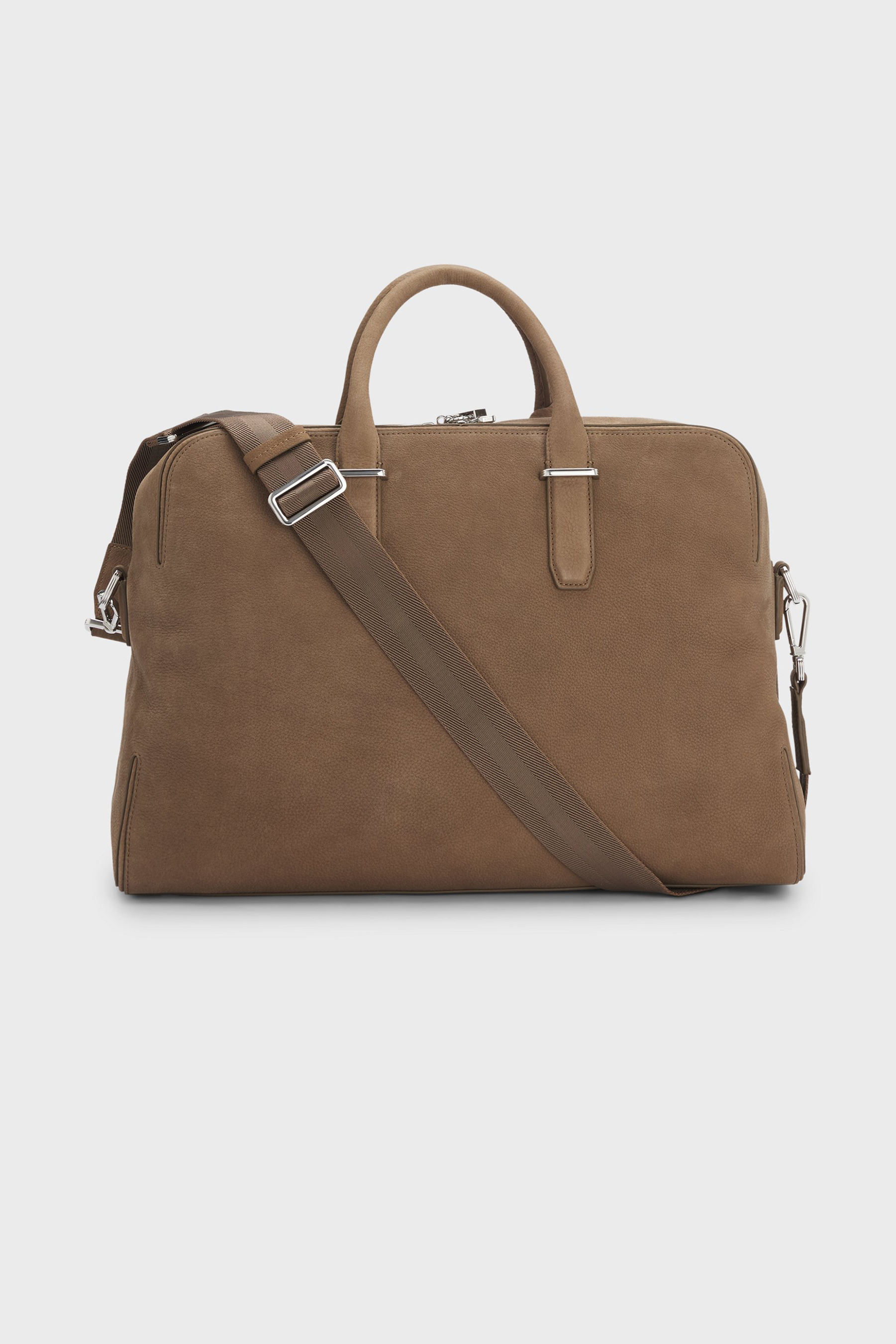 BOSS Grained Leather Holdall Madison Tasche, Zubehör, Handtasche, Aktentasche