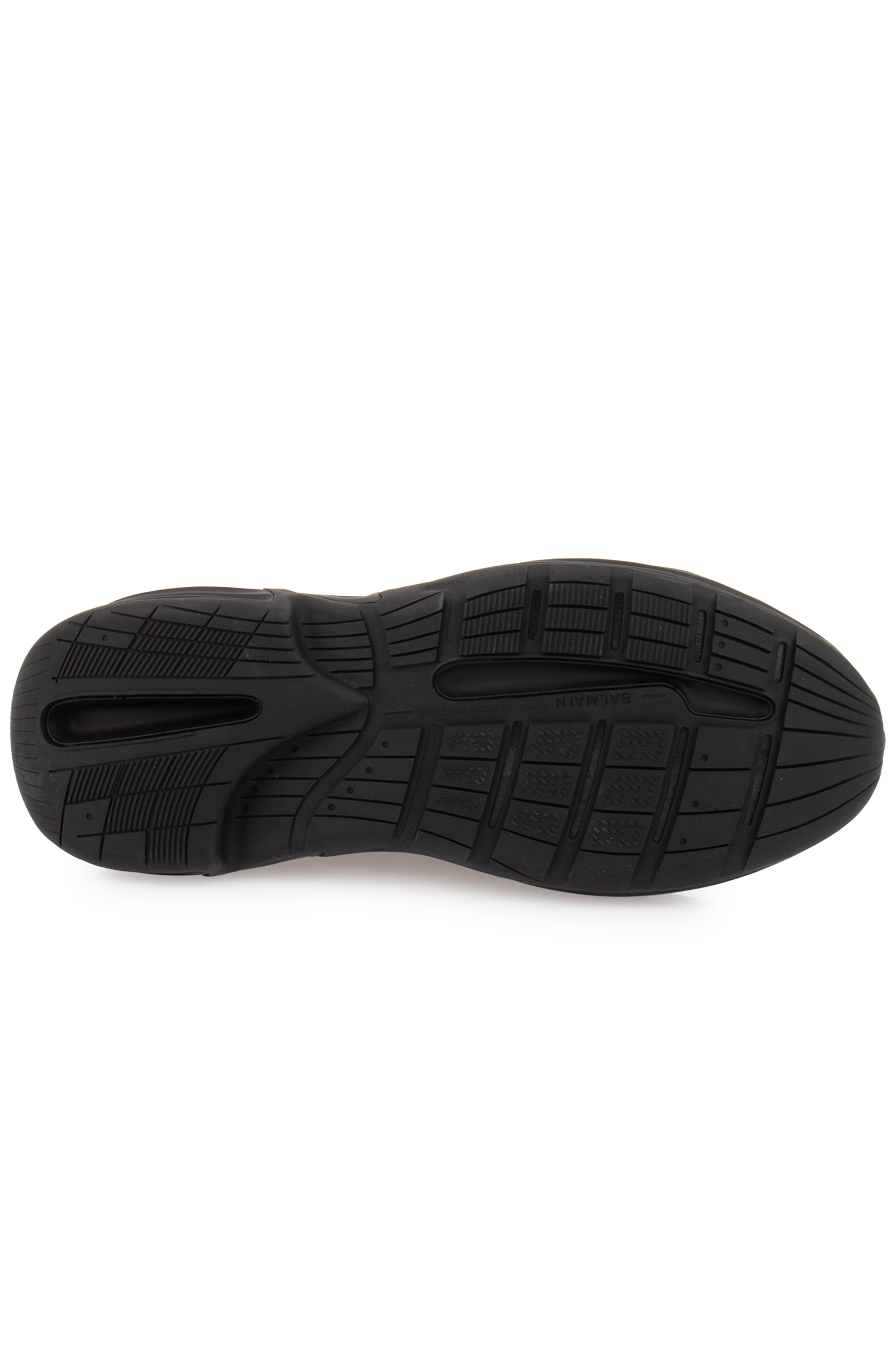 BALMAIN Low Top Leather Sneakers Run-Row