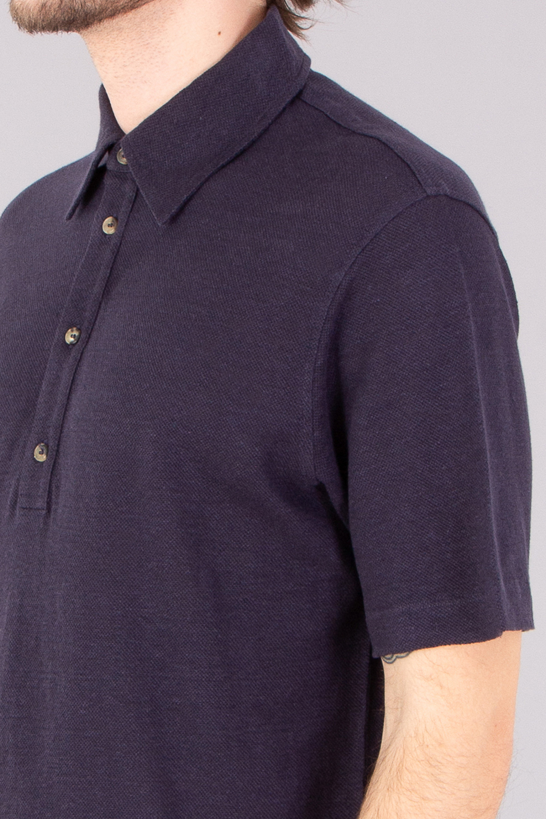 PAUL SMITH Regular Fit Linen Piqué Polo Shirt PAUL SMITH Regular Fit Linen Piqué Polo Shirt