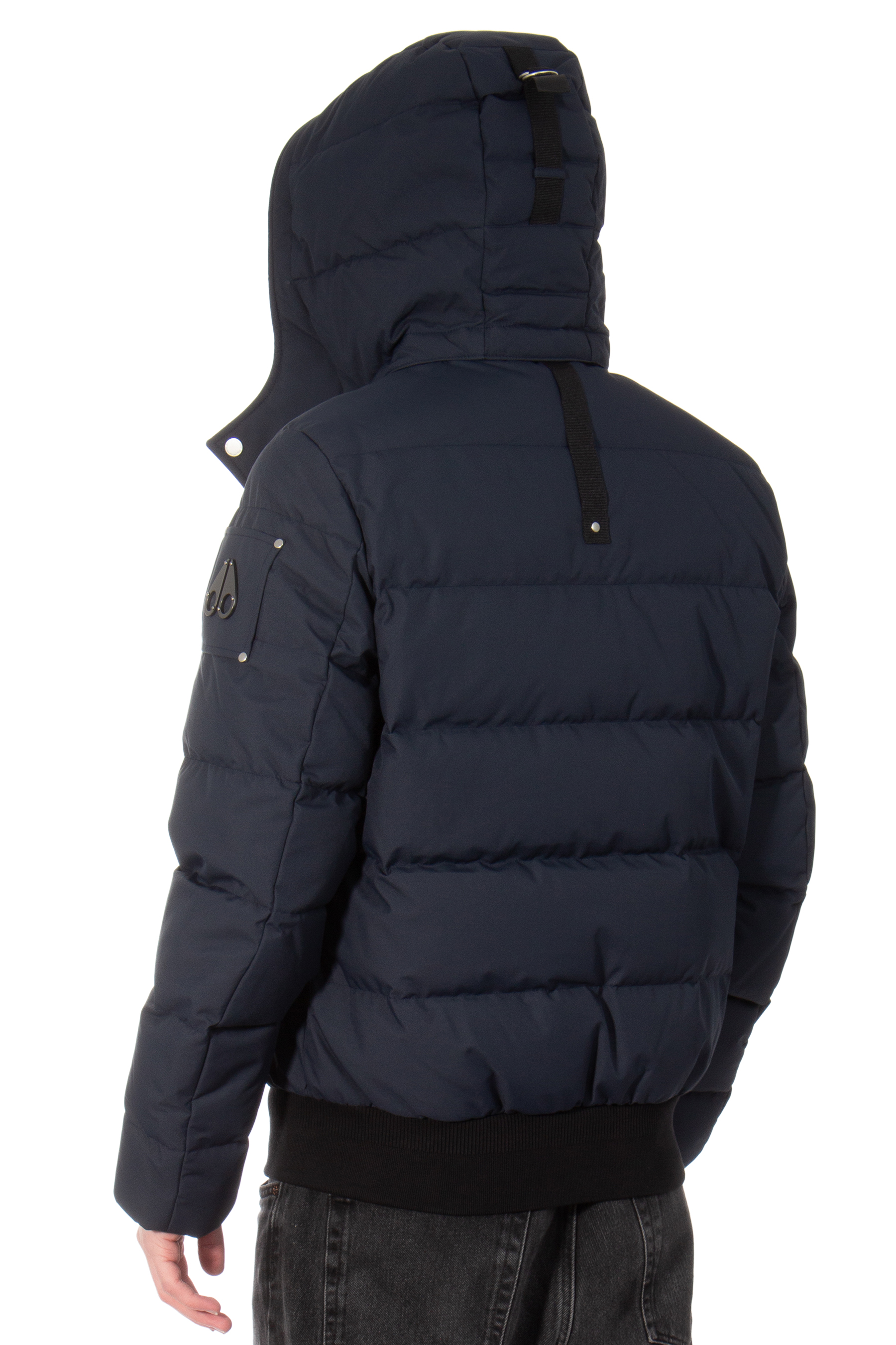 MOOSE KNUCKLES Quilted Down Jacket Cloud MOOSE KNUCKLES Quilted Down Jacket Cloud