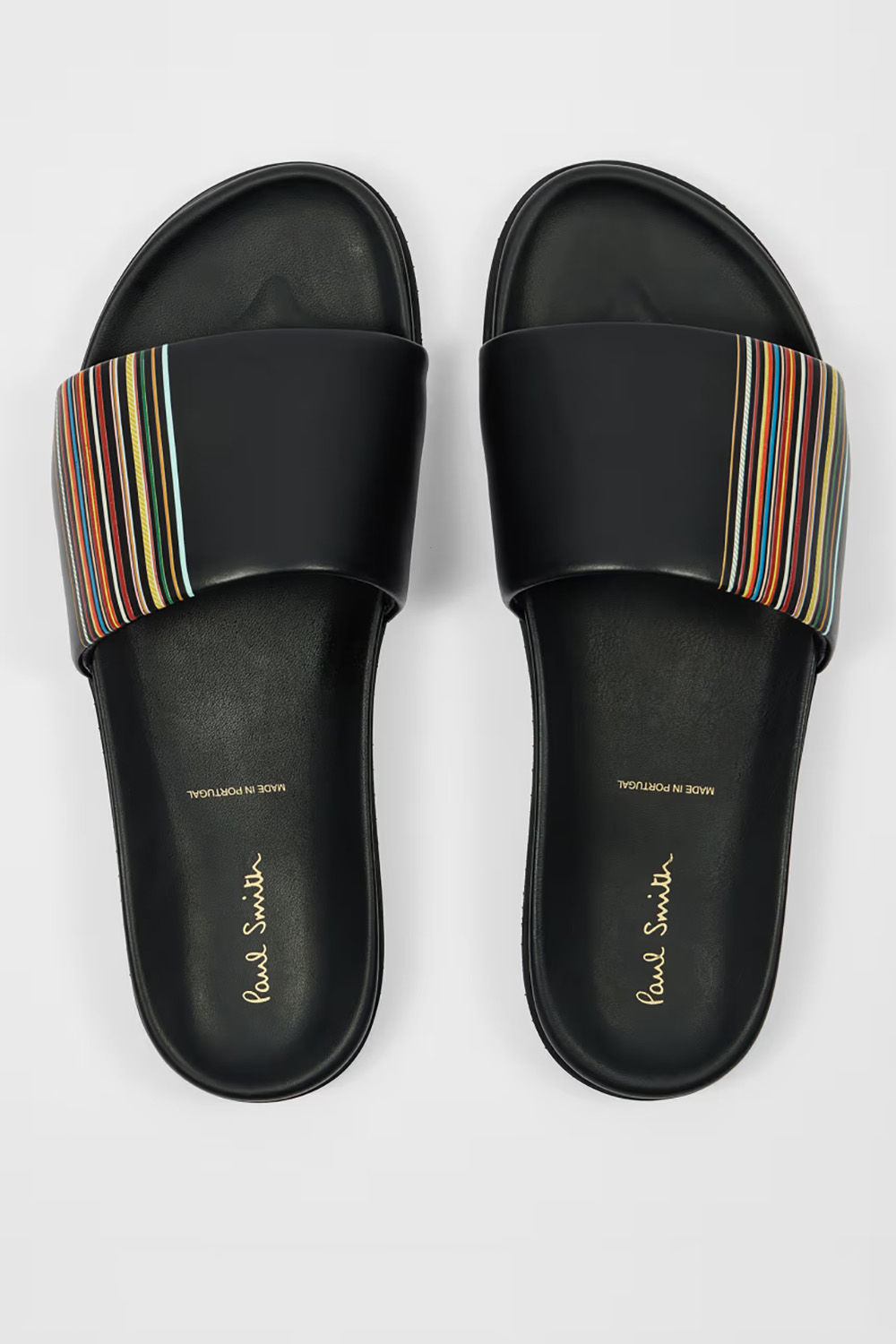 PAUL SMITH
 Leather Slides Bellagio