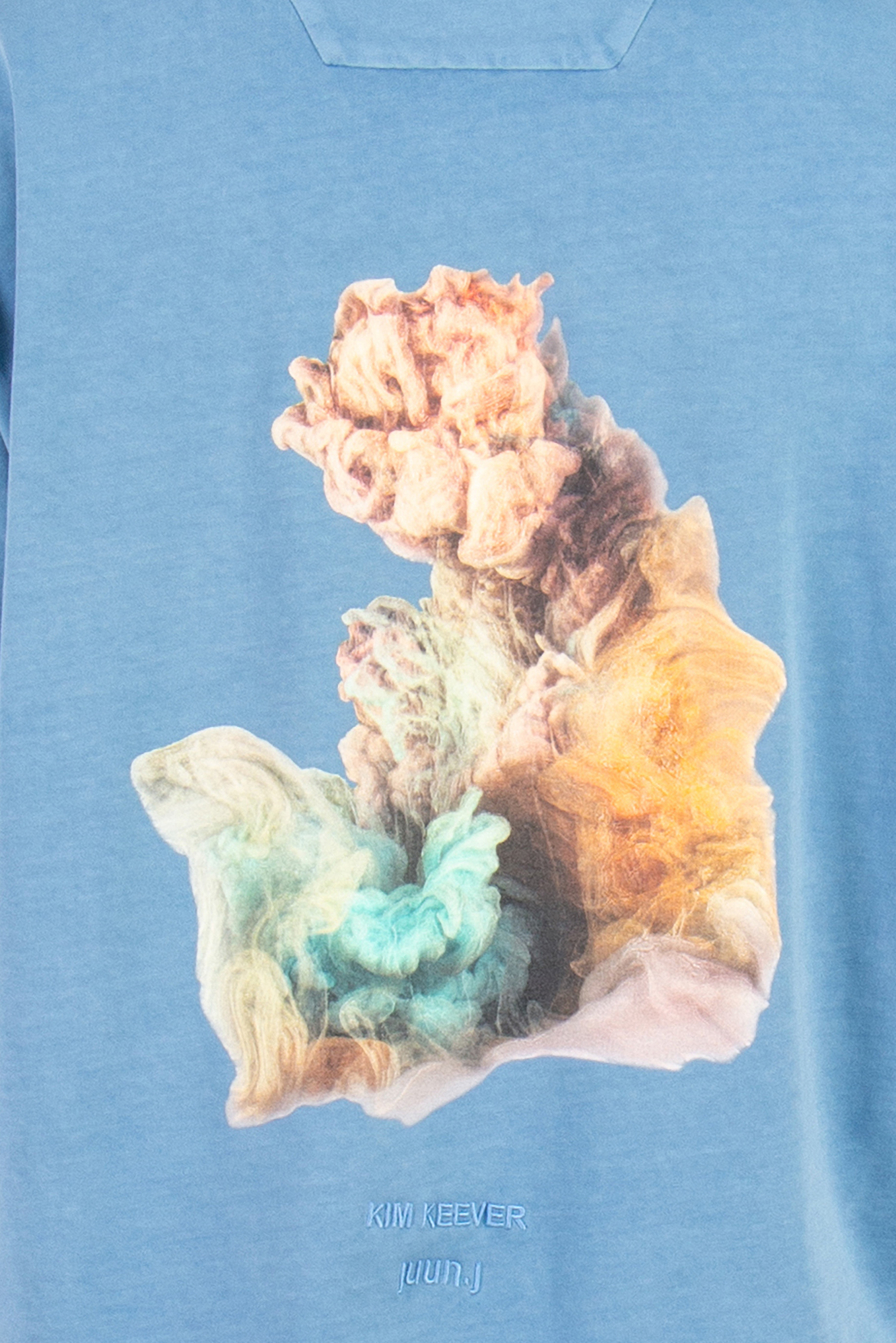 JUUN.J Oversized Kim Keever Cloud Flower Print Cotton Jersey T-Shirt JUUN.J Oversized Kim Keever Cloud Flower Print Cotton Jersey T-Shirt