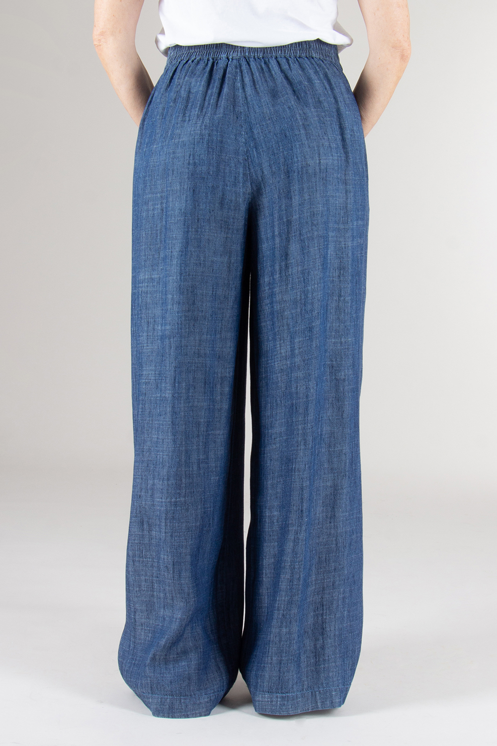 0039 ITALY Regular Fit Lyocell Cotton Pants