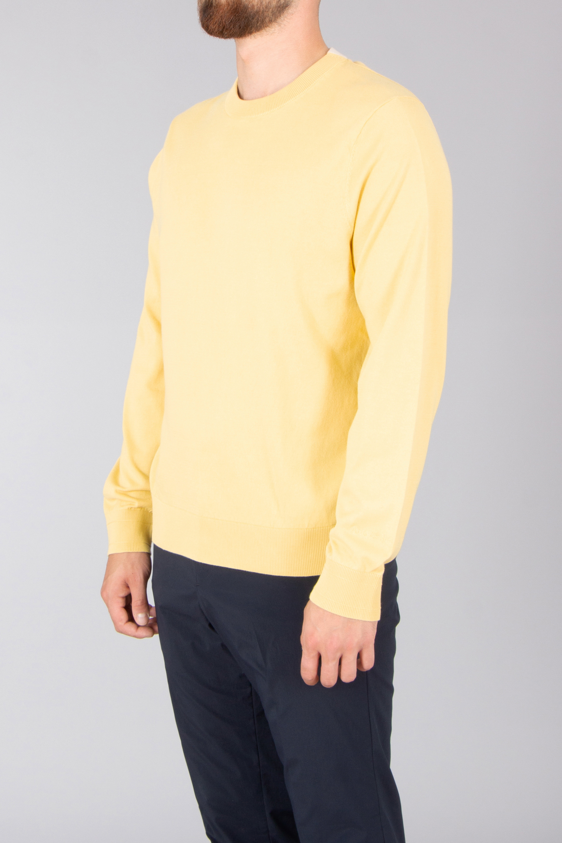 PAUL SMITH Regular Fit Organic Cotton Sweater Langarm, Ärmel, Hemd, Mann, Person