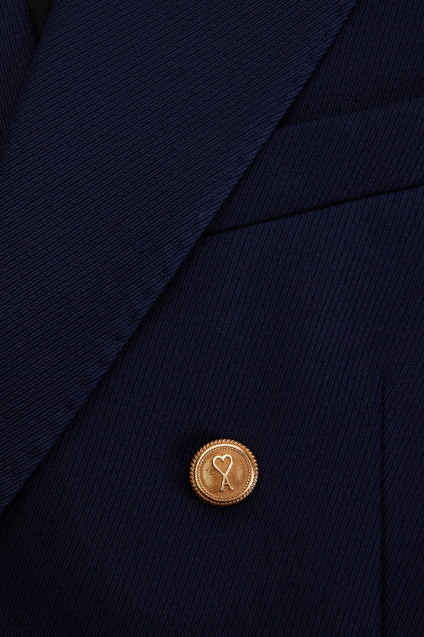 AMI PARIS Tailored Fit Virgin Wool Blazer AMI PARIS Tailored Fit Virgin Wool Blazer
