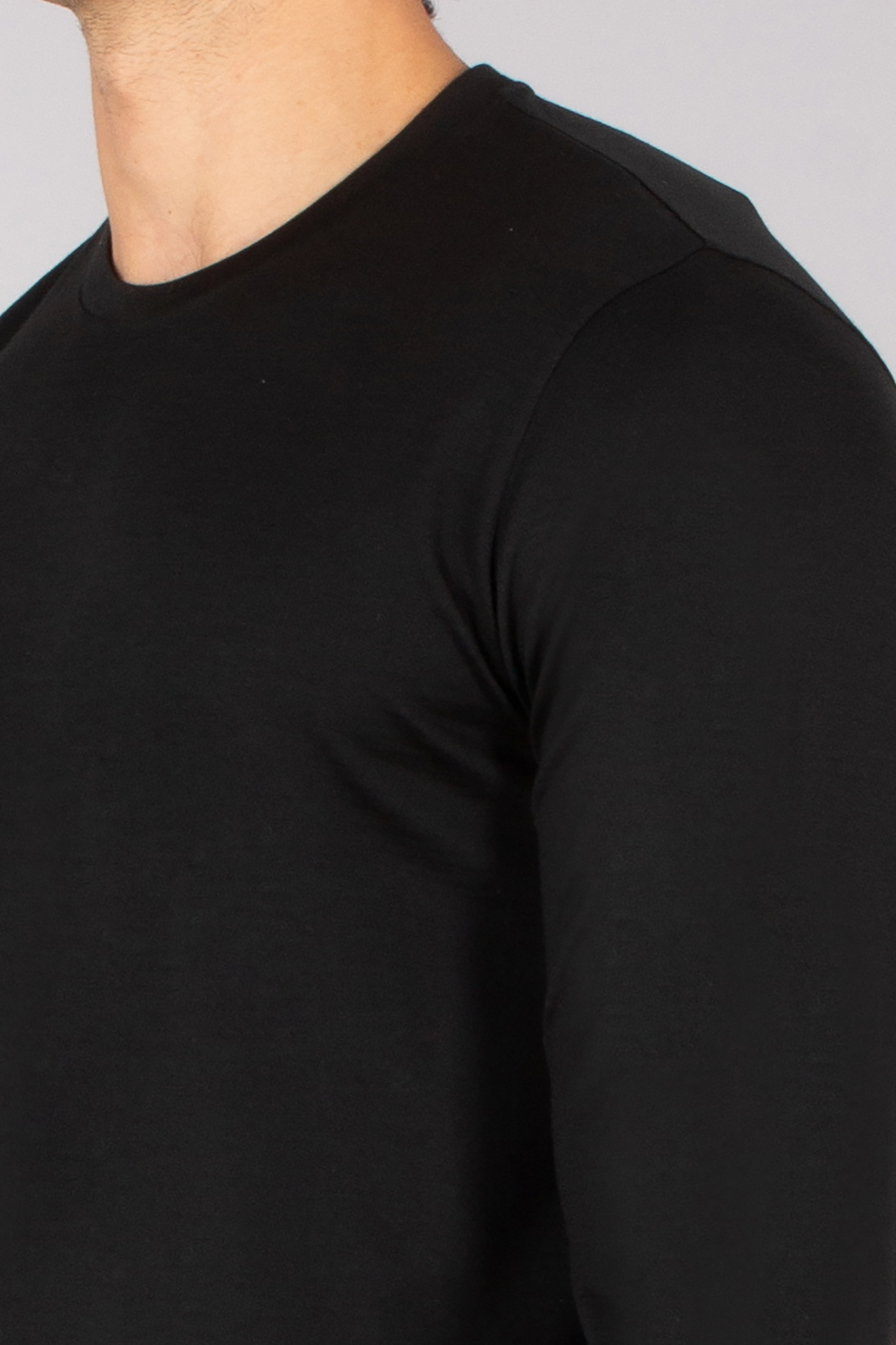 Langarm, Ärmel, T-Shirt, Mann, Person