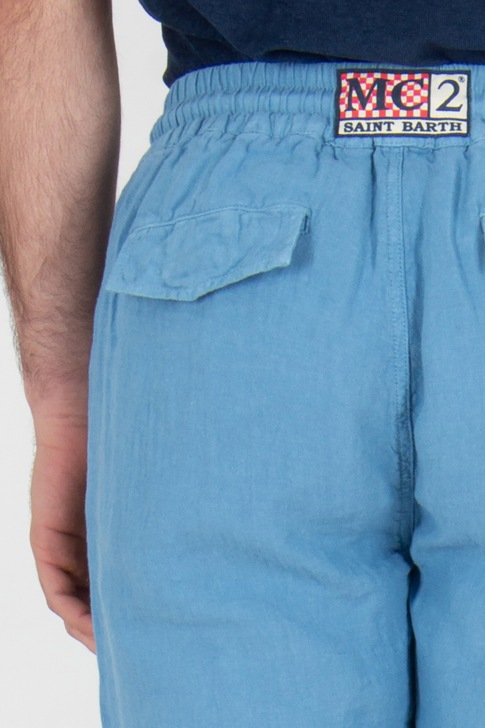 MC 2 SAINT BARTH Relaxed Fit Drawstring Pants Calais