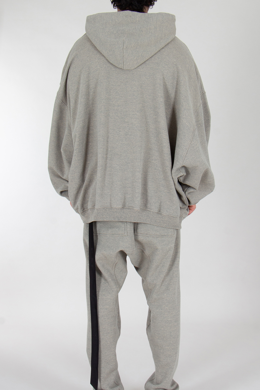 RICK OWENS DRKSHDW Oversized Organic Cotton Mix Hoodie
