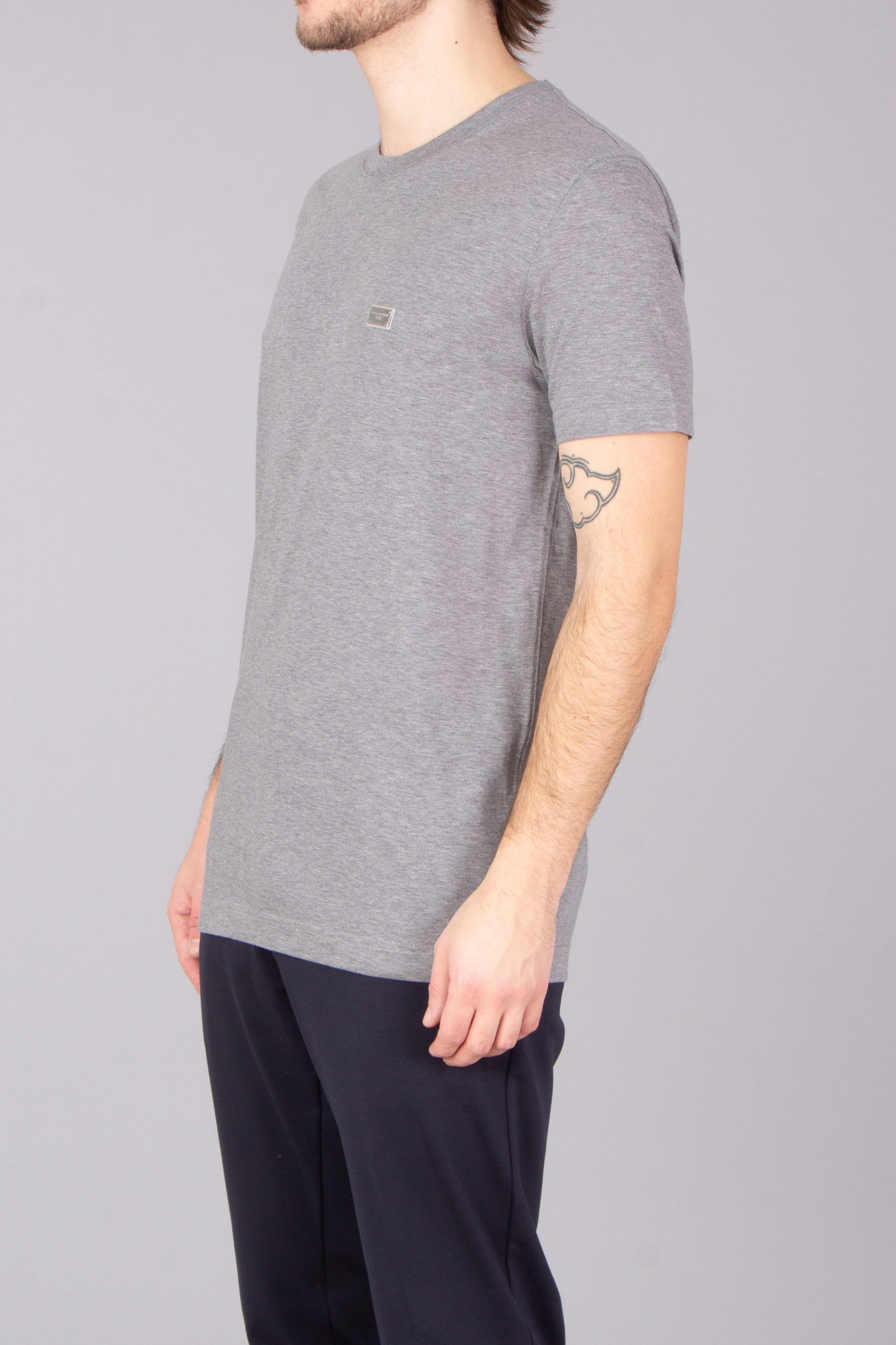 DOLCE & GABBANA Classic Fit Cotton Jersey T-Shirt DOLCE & GABBANA Classic Fit Cotton Jersey T-Shirt