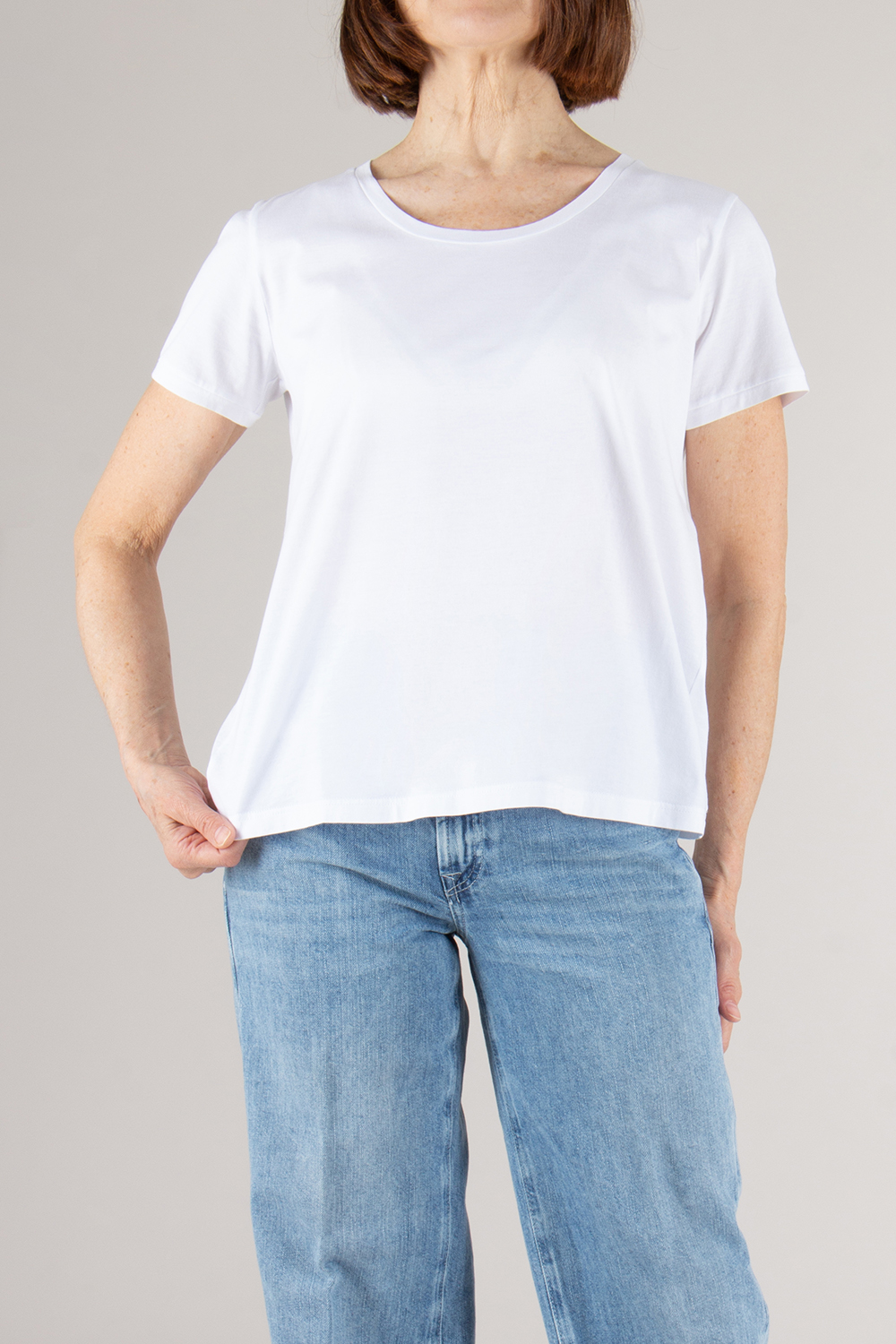 ASPESI Relaxed Fit Cotton T-Shirt 