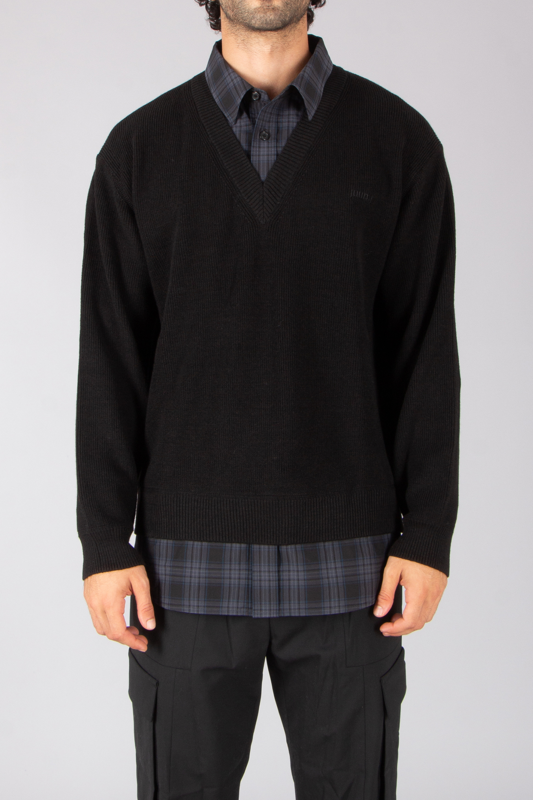 Strickwaren, Pullover, Langarm, Sweatshirt, Mantel