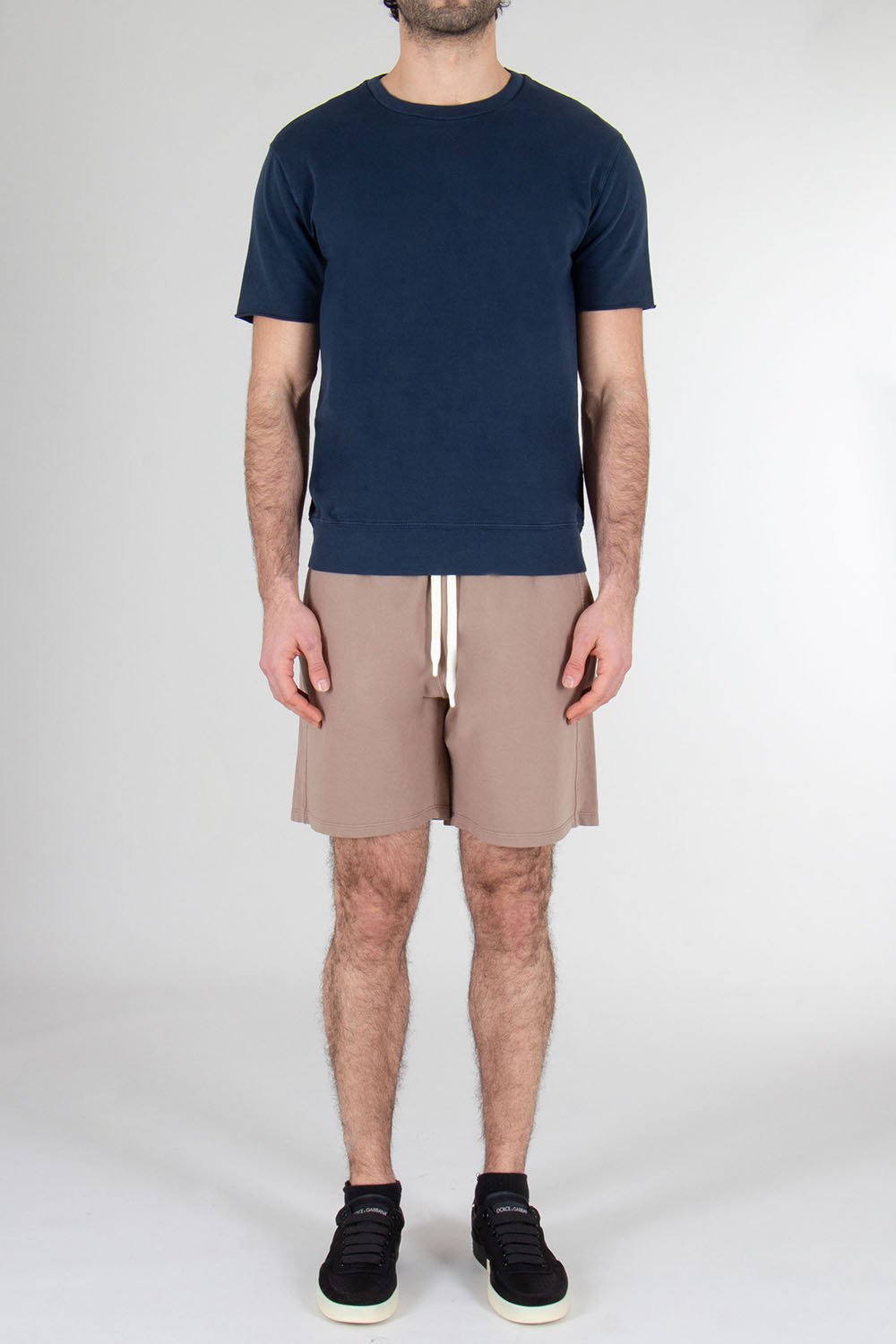BOWERY NYC Relaxed Fit Cotton Shorts
