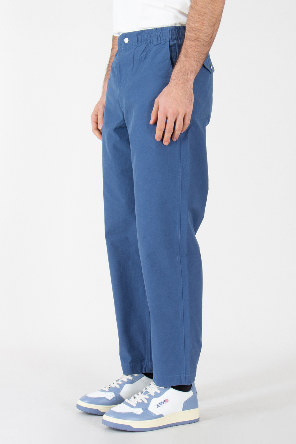AUTRY Loose Fit Cotton-Nylon Blend Pants