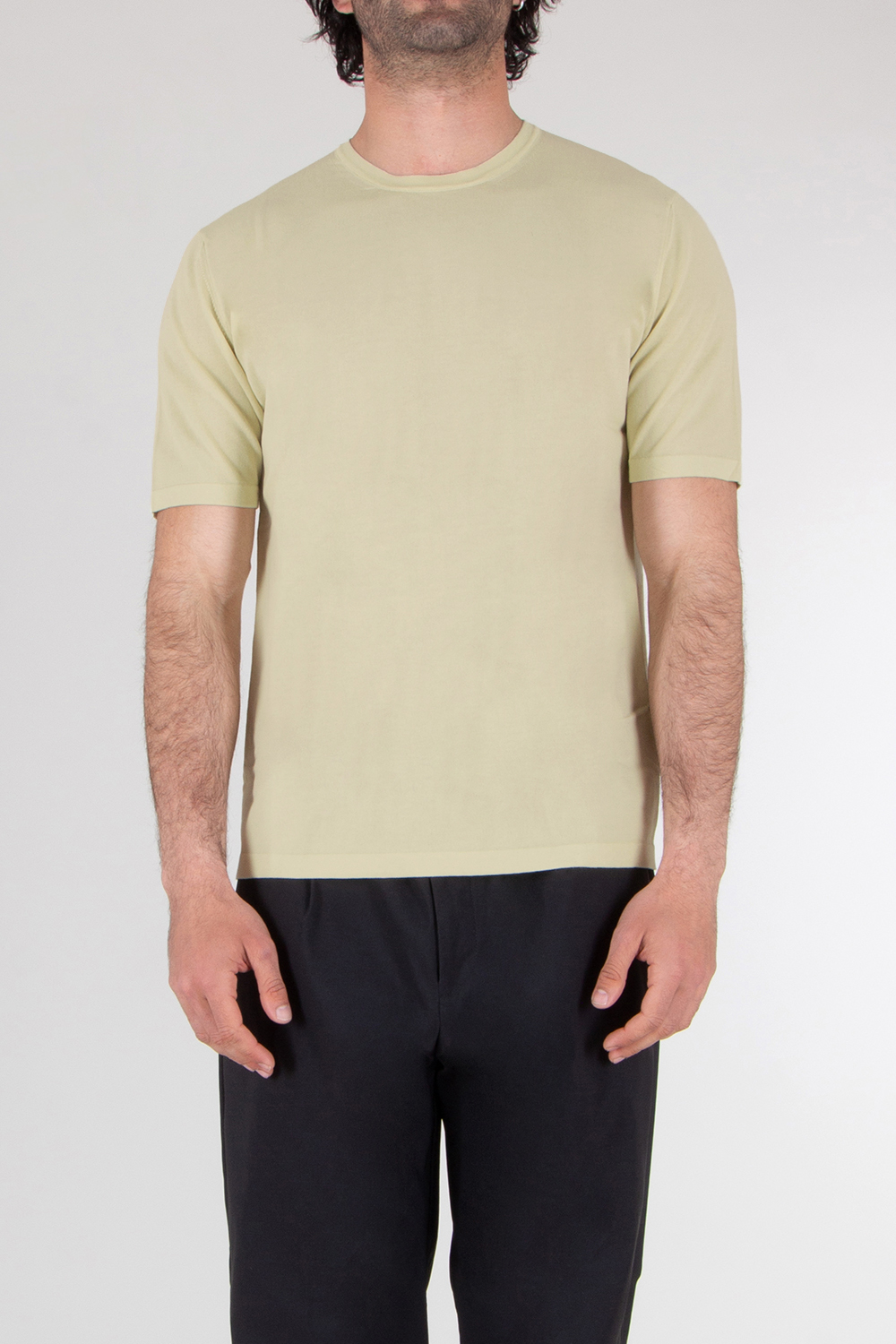 ROBERTO COLLINA Pure cotton knitted T-shirt