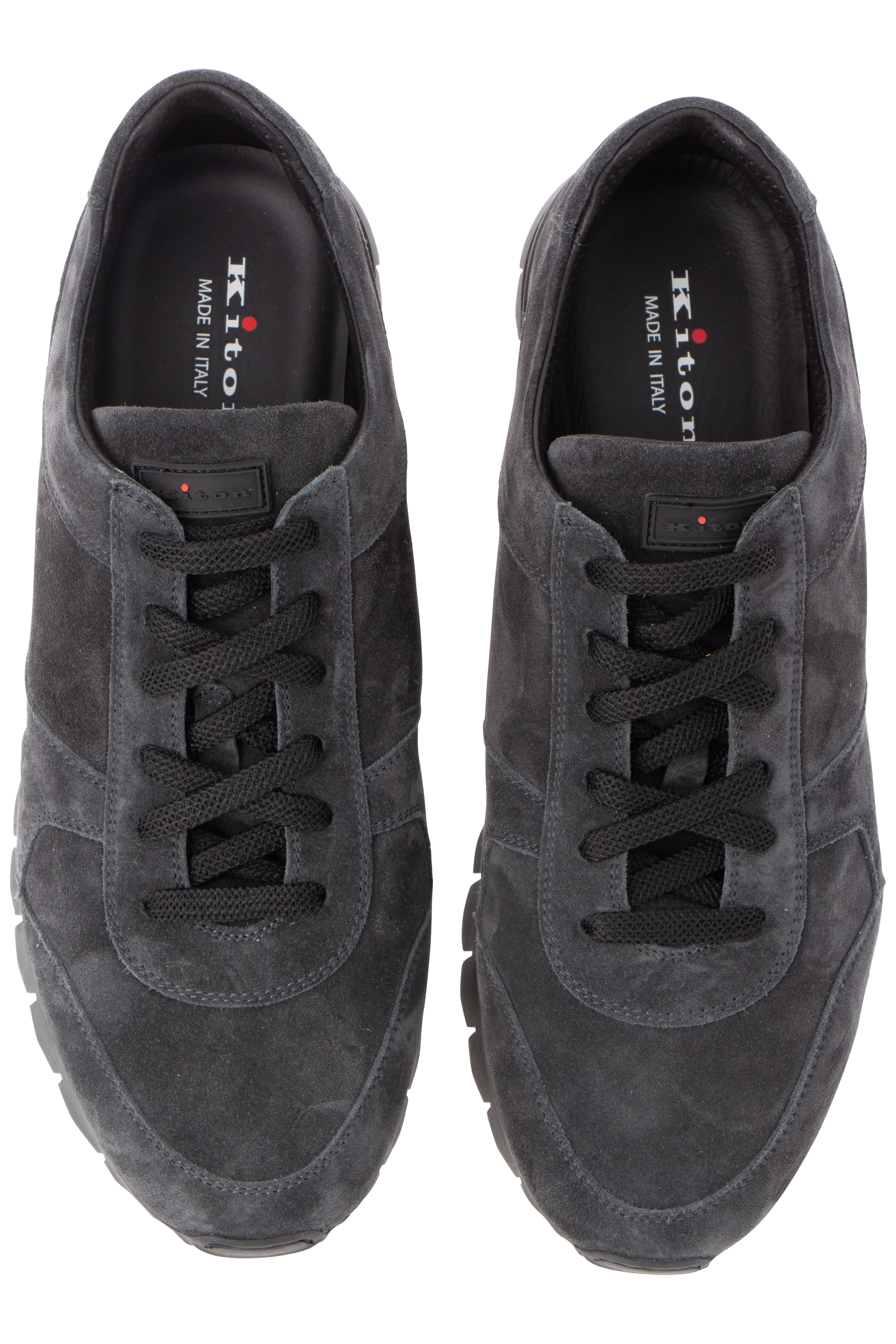 KITON Calfskin Suede Sneakers KITON Calfskin Suede Sneakers