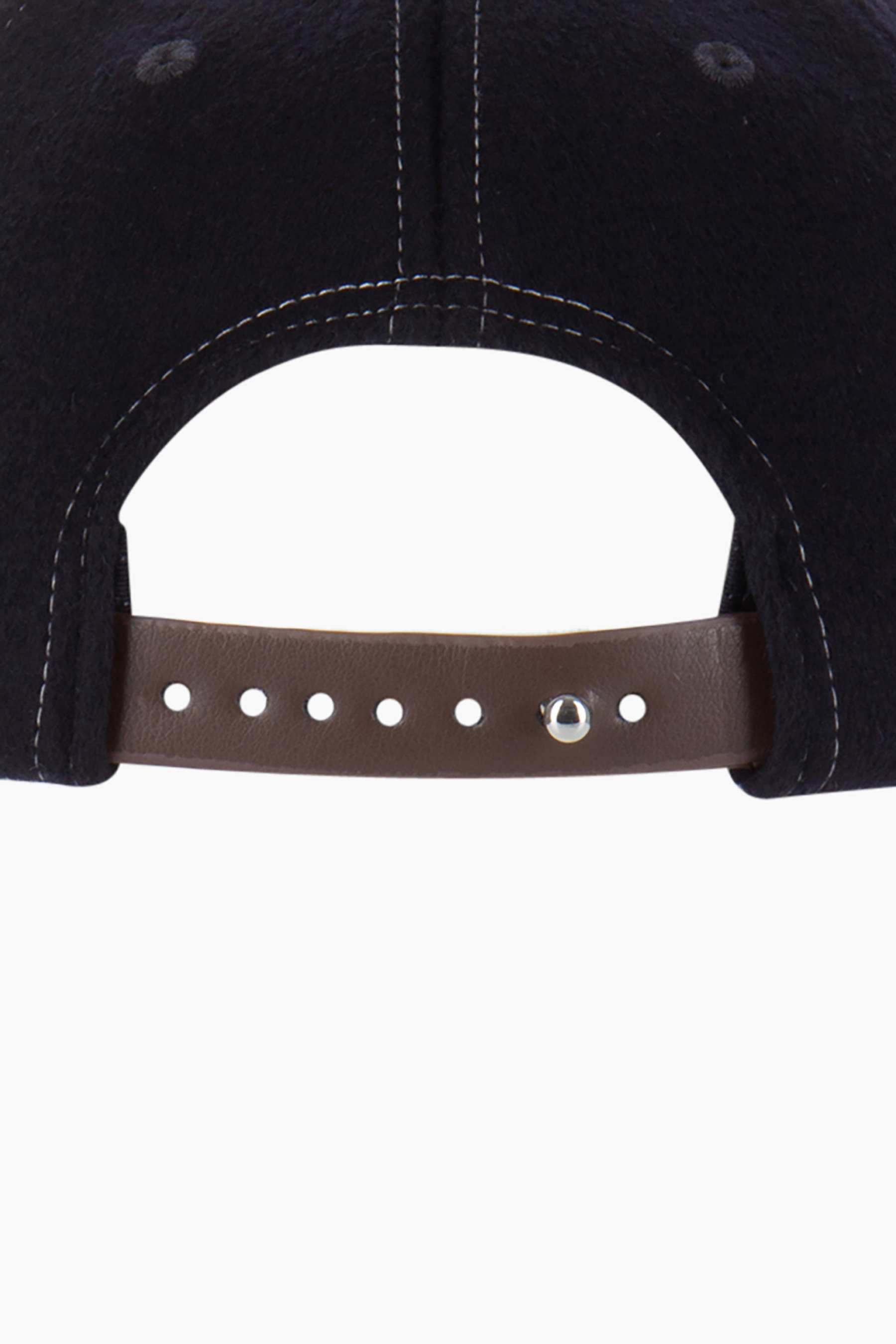 EMPORIO ARMANI Embroidered Virgin Wool Baseball Cap Baseball-Kappe, Mütze, Kleidung, Hut, Zubehör