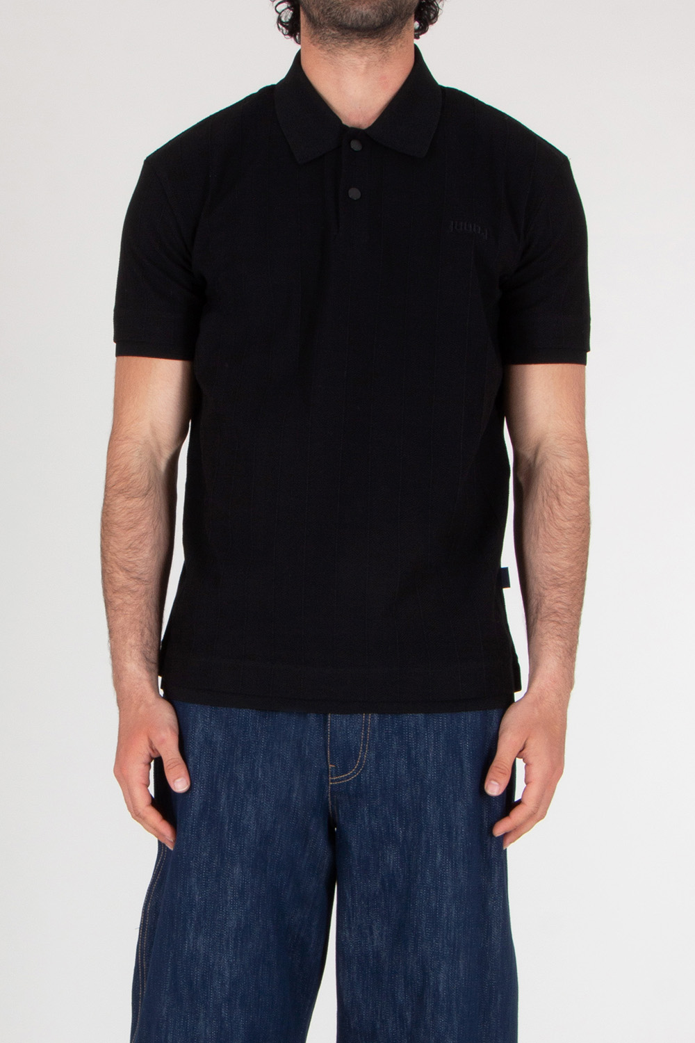 JUNN.J Relaxed Fit Cotton polo shirt