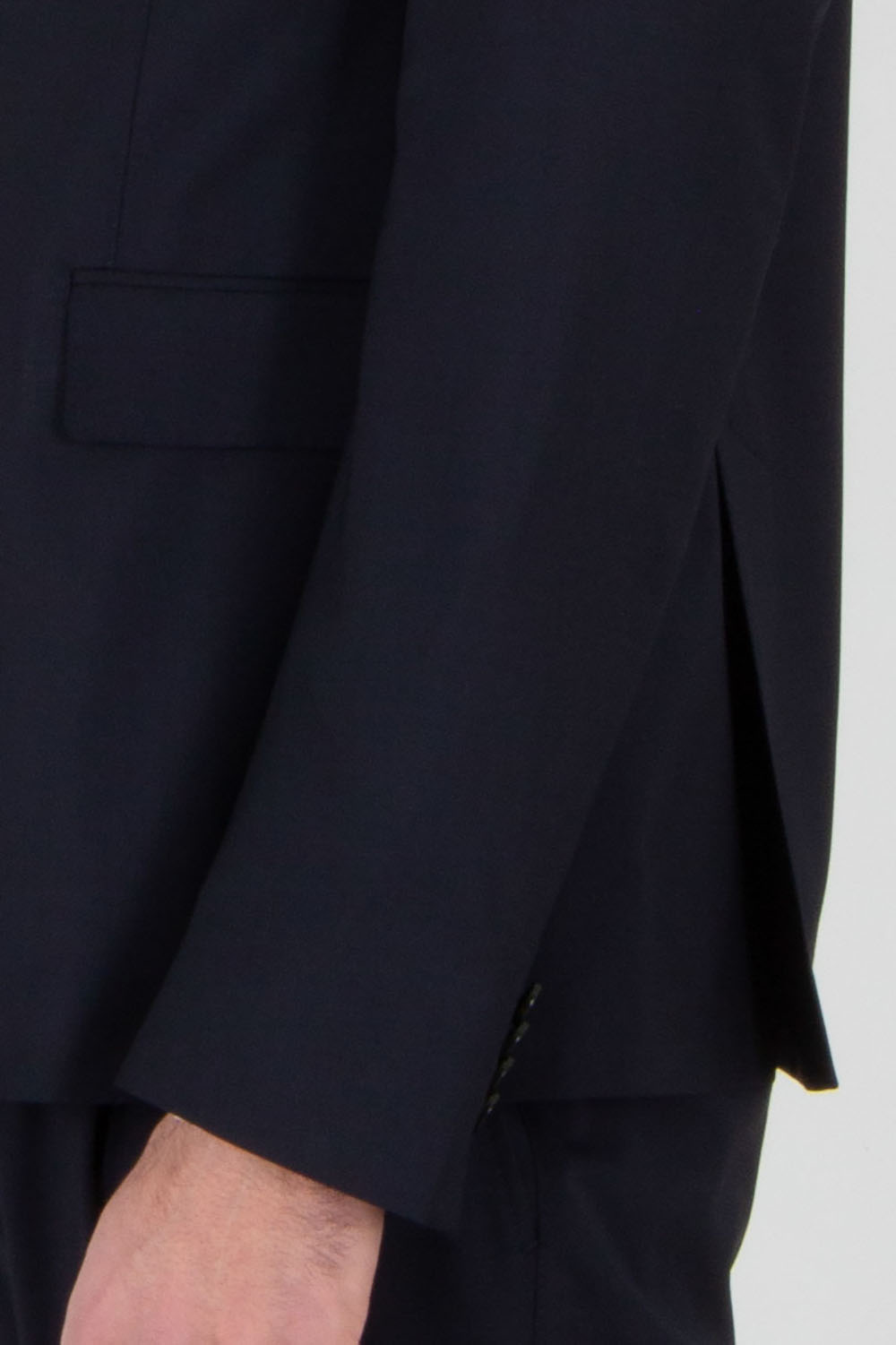 DRESSLER Regular Fit D-Tech Virgin Wool Stretch Jacket Sentu