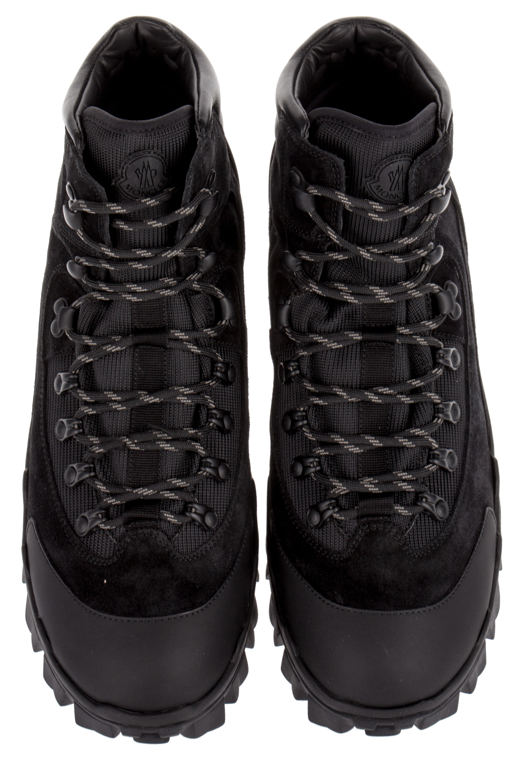 MONCLER Leather & Suede Hiking Boots Herlot MONCLER Leather & Suede Hiking Boots Herlot