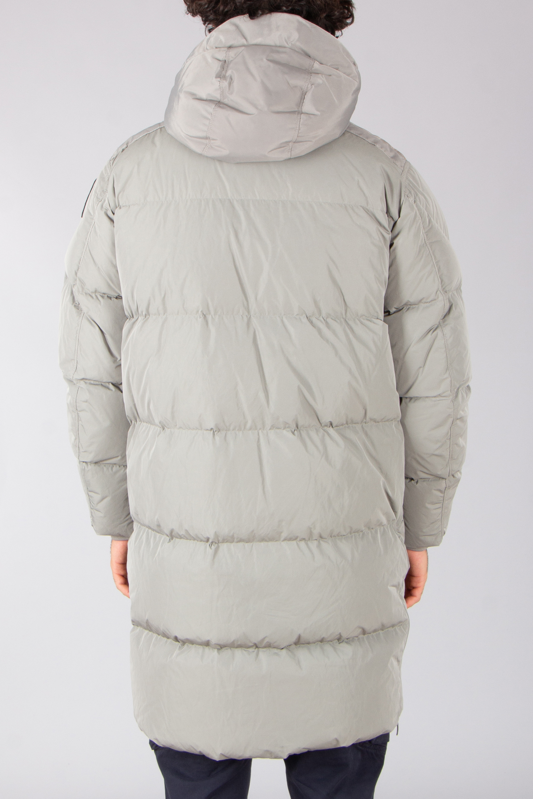 PARAJUMPERS Regular Fit Micro Ripstop Hooded Down Parka Long Bear Mantel, Jacke, Erwachsener, Mann, Person