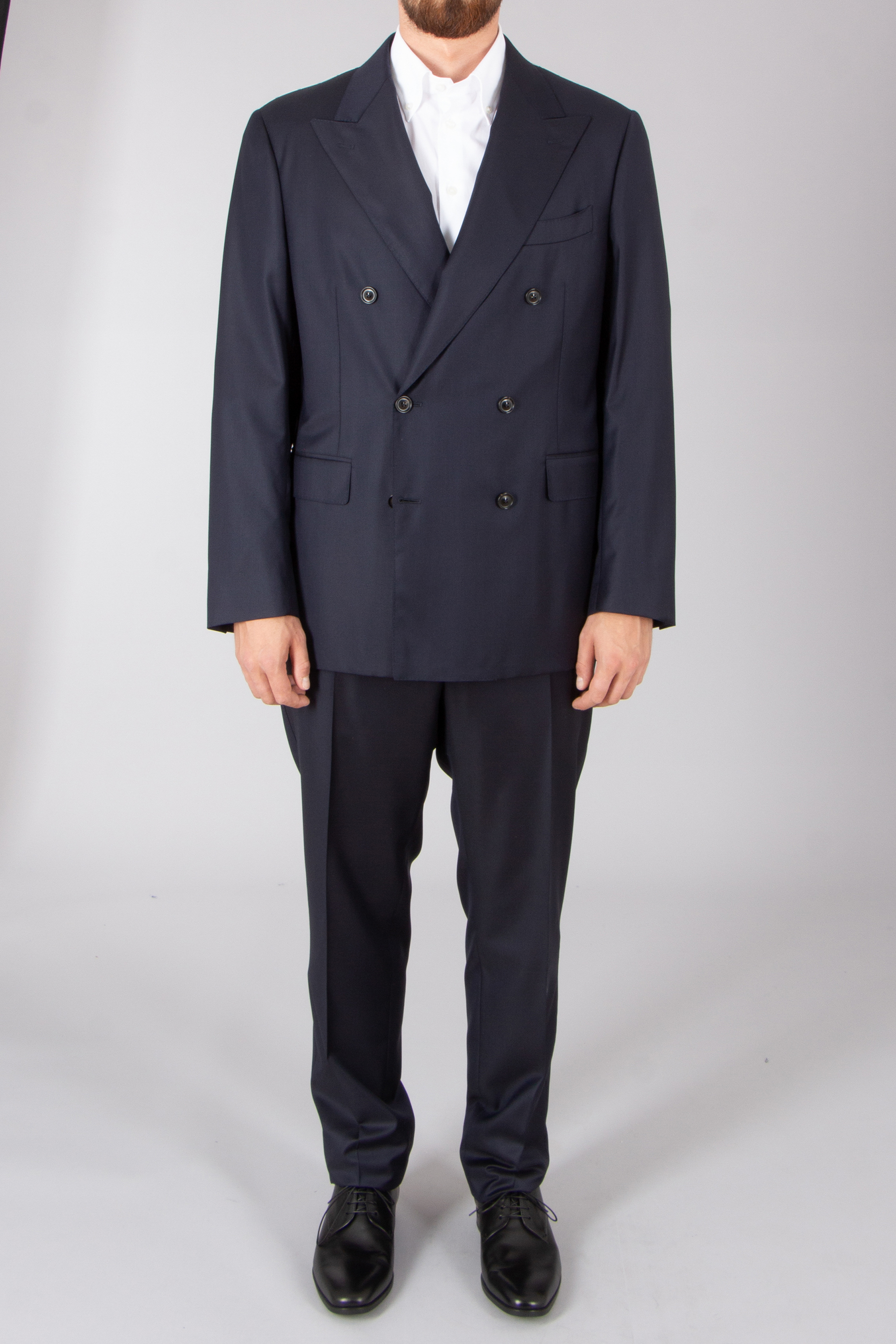 CANALI Regular Fit Super 150's Wool Suit Mantel, Formelle Kleidung, Anzug, Blazer, Person