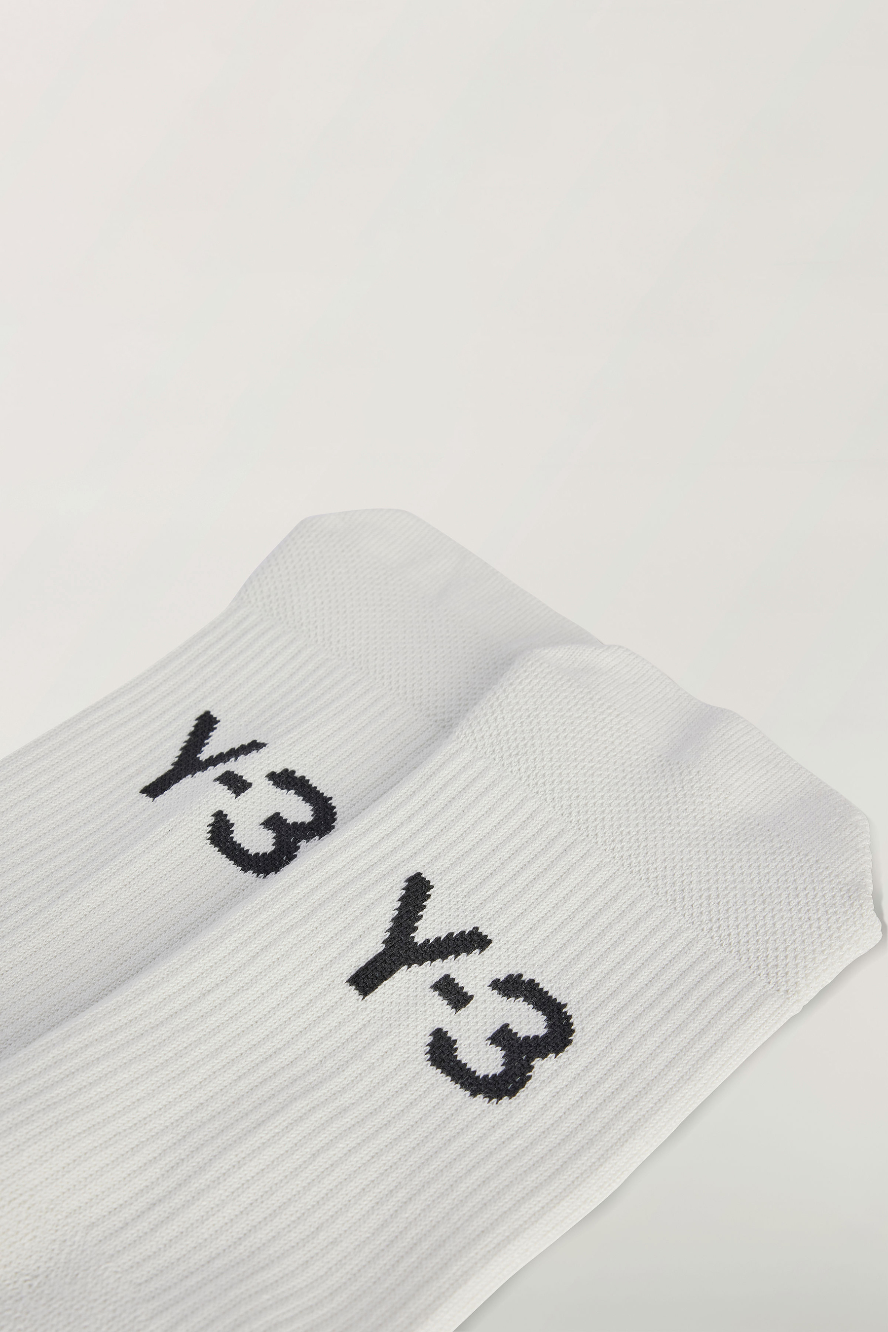 Y-3 Recycled Polyester-Nylon Stretch Tennis Crew Socks Mütze, Kleidung, Hut