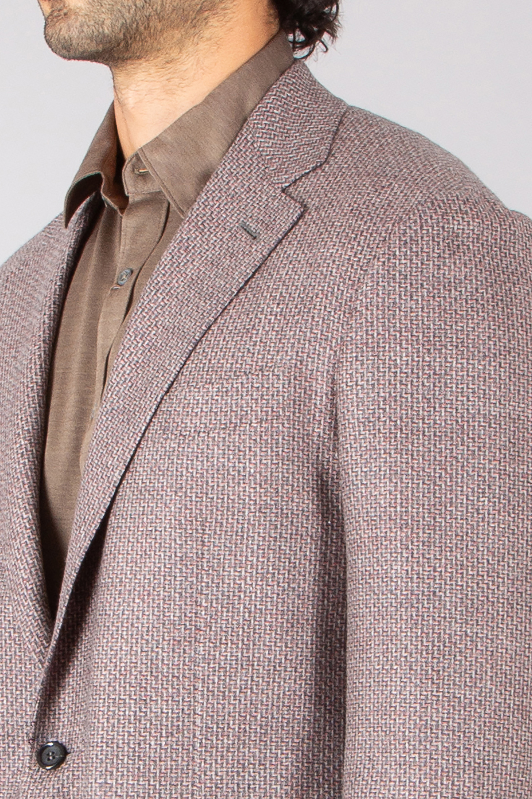 CANALI Modern Fit Micro Patterned Wool Jacket Kei Mantel, Jacke, Blazer, Formelle Kleidung, Krawatte