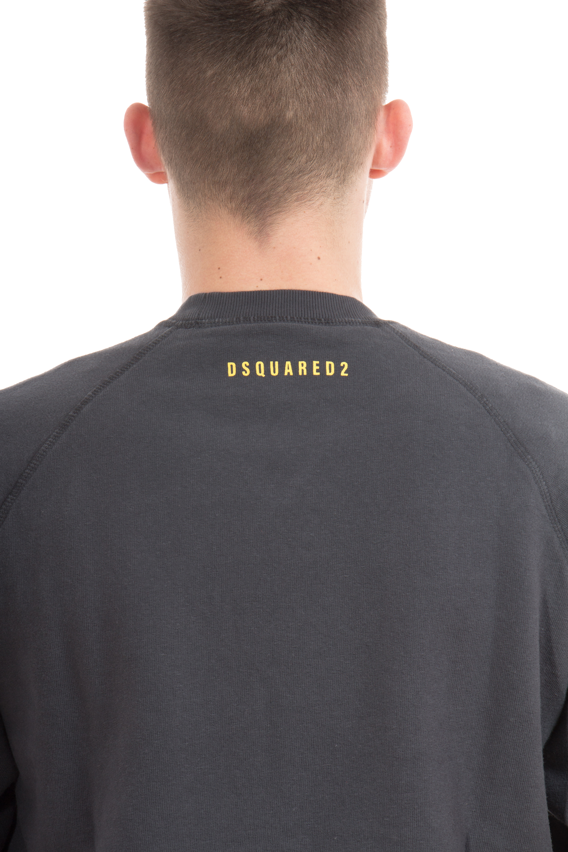 DSQUARED2 Tourist Print Cotton Sweatshirt