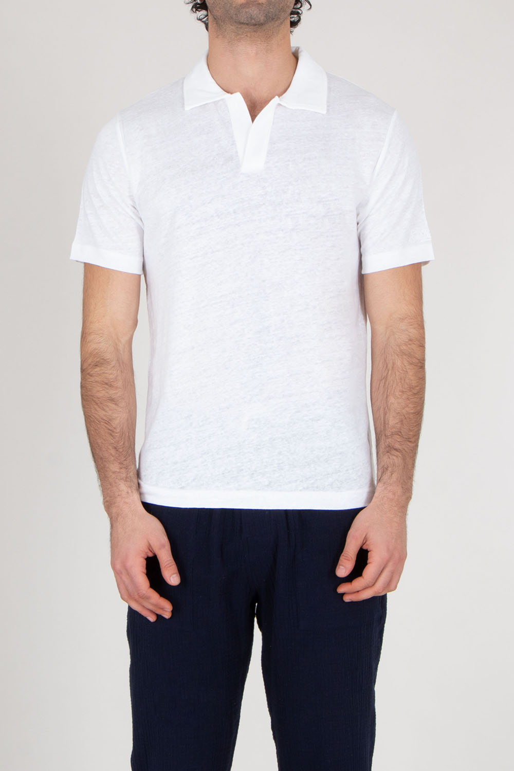 MC 2 SAINT BARTH Regular Fit Buttonless Polo Shirt Frazer