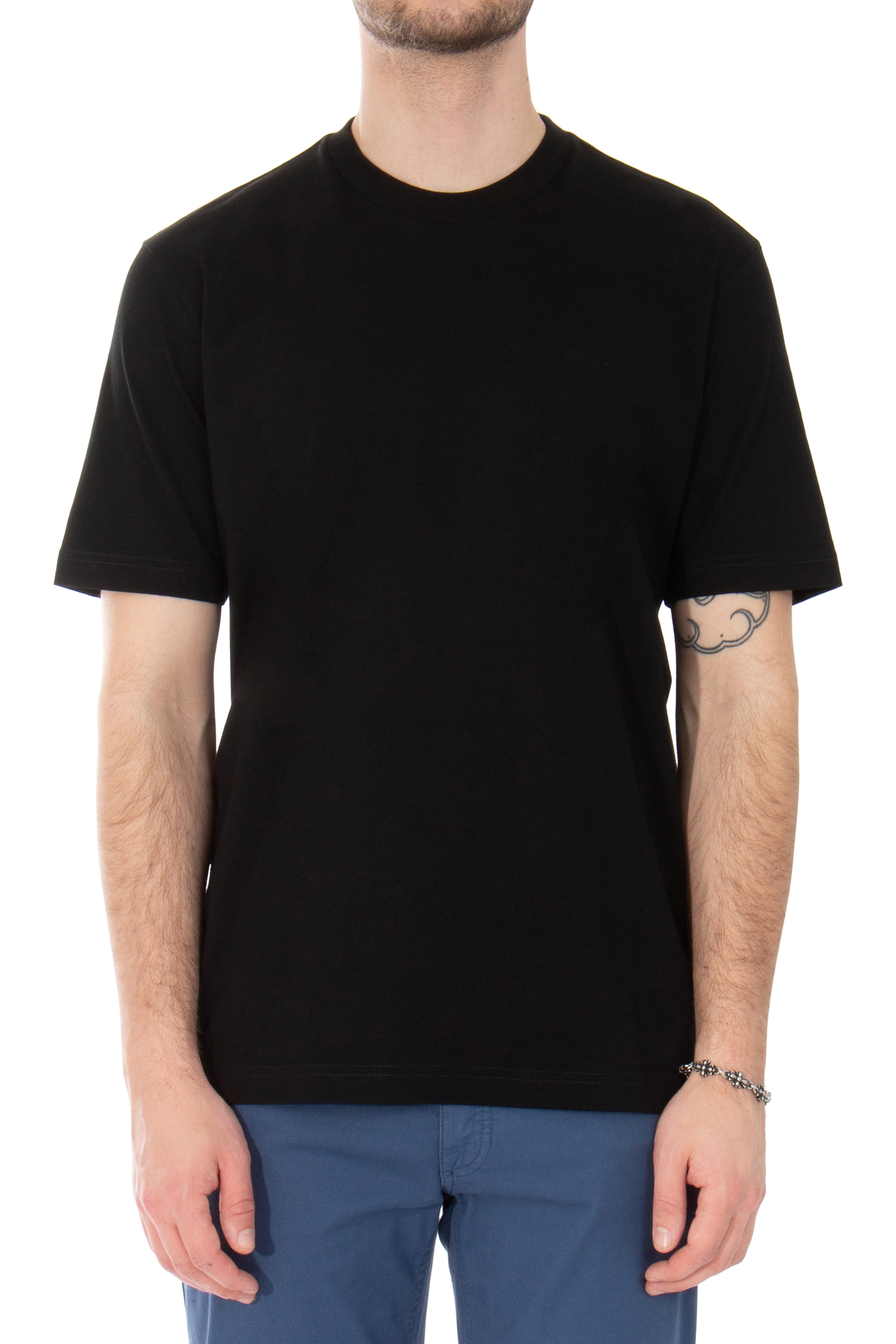 STEFAN BRANDT Regular Fit Urpima Sea Island Cotton Jersey T-Shirt Eli