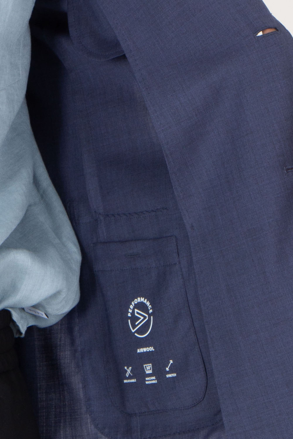 BOSS Slim fit Air Wool Blazer