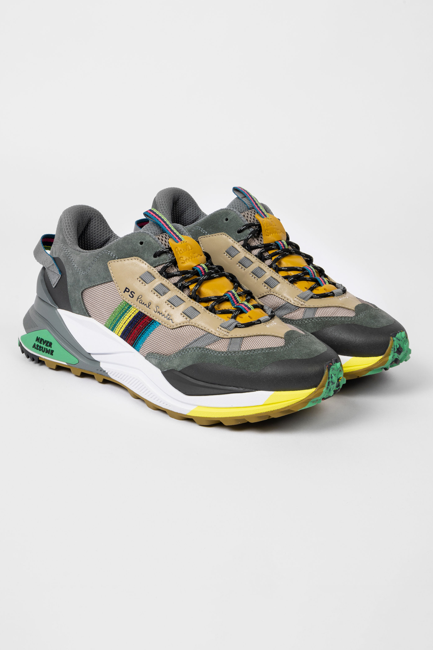 PAUL SMITH Polyester & Leather Sneakers Primus PAUL SMITH Polyester & Leather Sneakers Primus