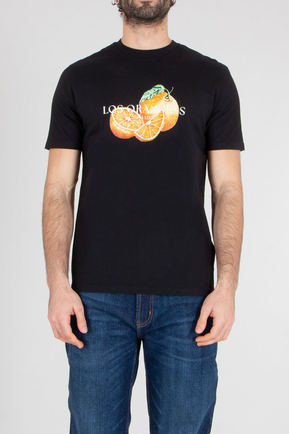 ELITÈ Regular Fit Oranges Graphic Print Cotton Jersey T-Shirt