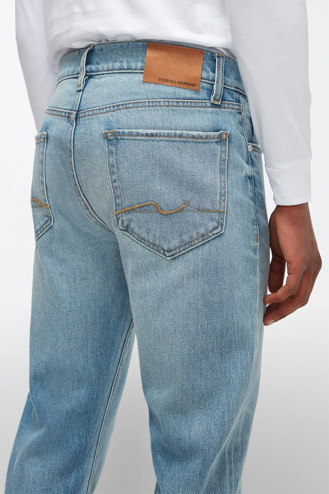 7 FOR ALL MANKIND Slim Fit cotton Stretch Denim Jeans Slimmy 7 FOR ALL MANKIND Slim Fit cotton Stretch Denim Jeans Slimmy