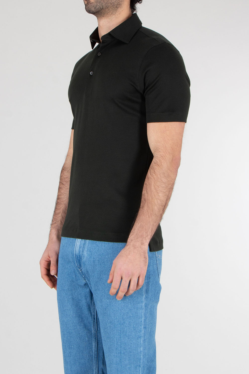 STEFAN BRANDT Regular Fit Urpima Sea Island Cotton Jersey Polo Shirt Luca