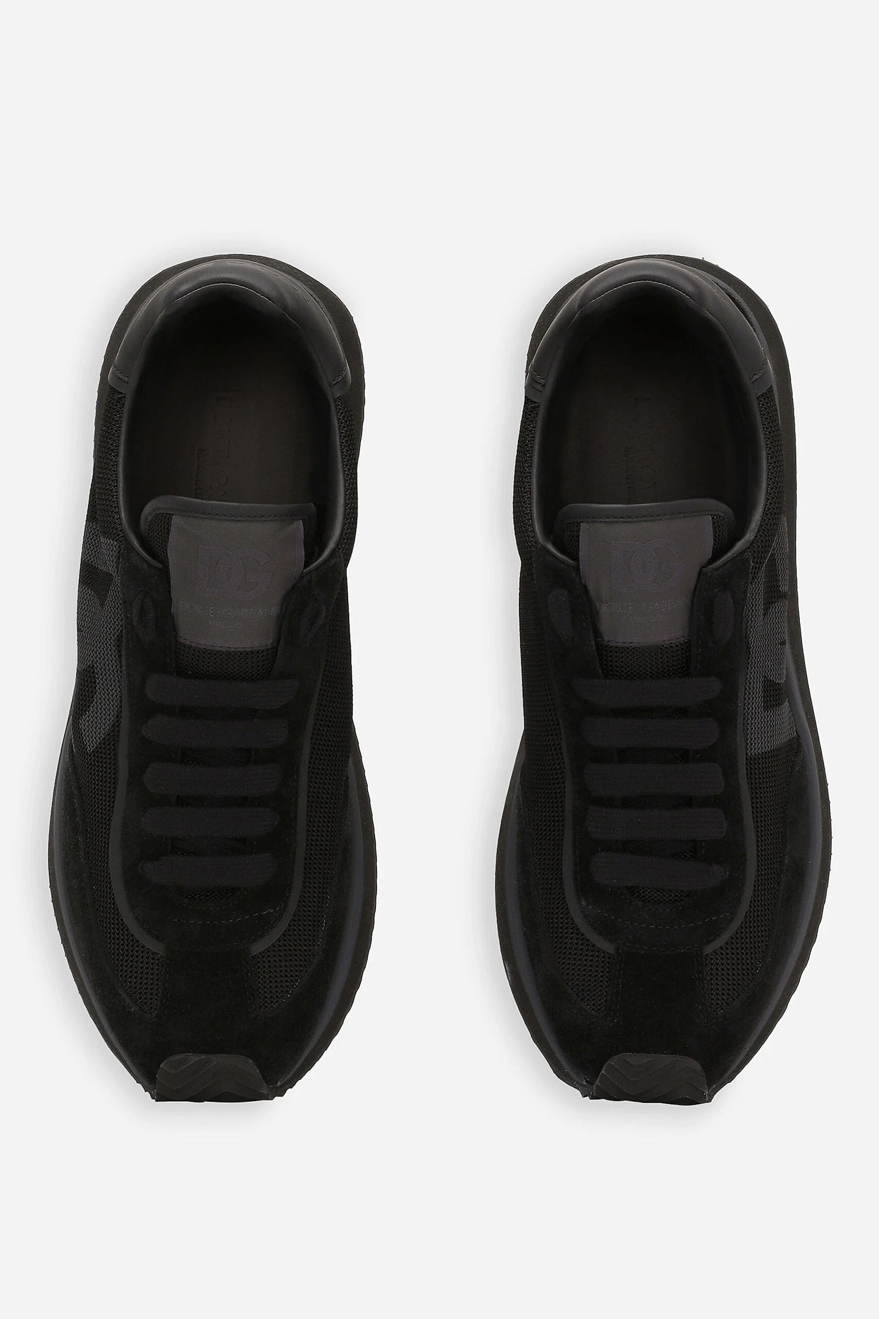 DOLCE & GABBANA Mesh & Suede Sneakers DG CUSHION DOLCE & GABBANA Mesh & Suede Sneakers DG CUSHION