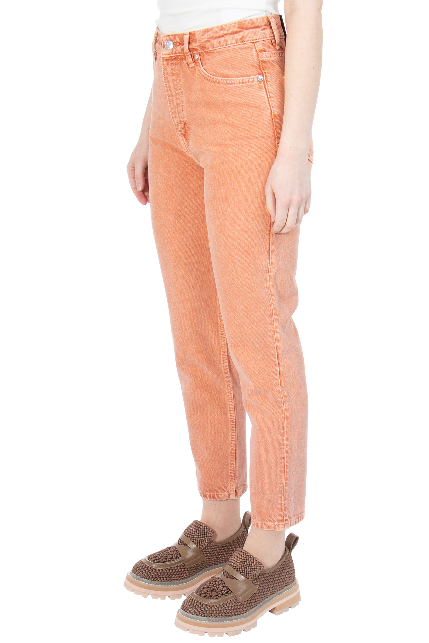 HUGO Mom Fit Cotton-Lyocell Denim 938 Jeans
