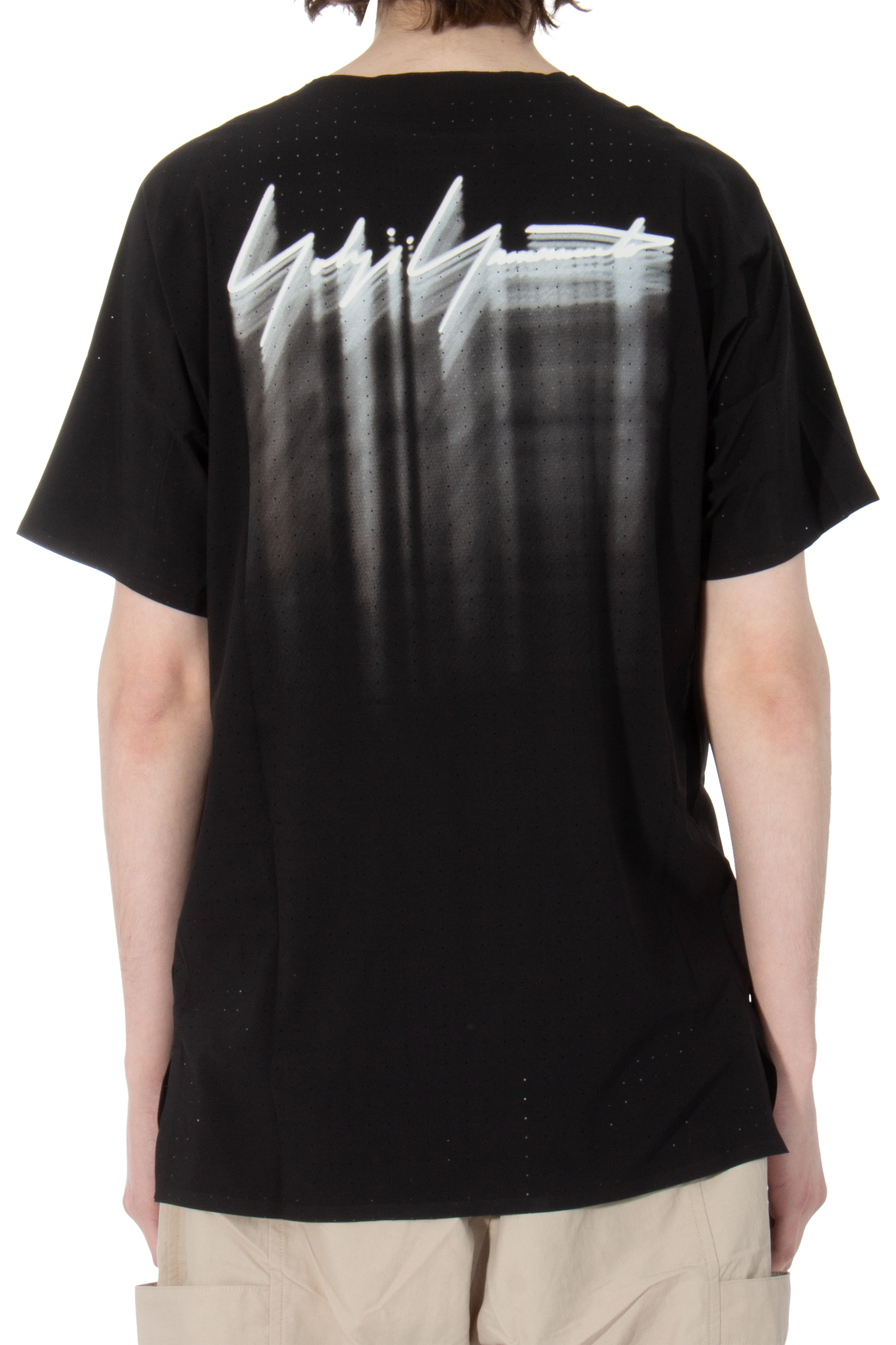 Y-3 Recycled Woven Stretch Running Short Sleeve T-Shirt
